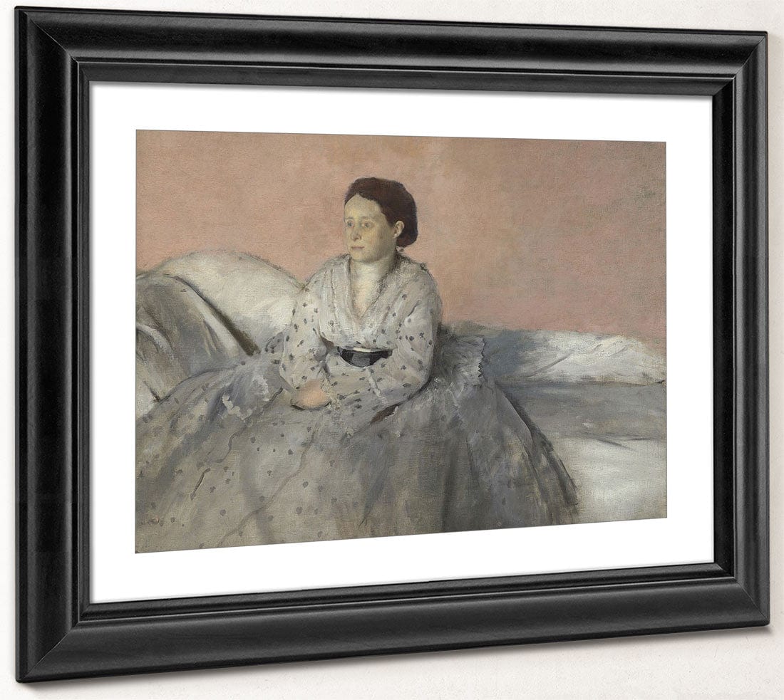 Madame Rene De Gas By Edgar Degas - Image 4