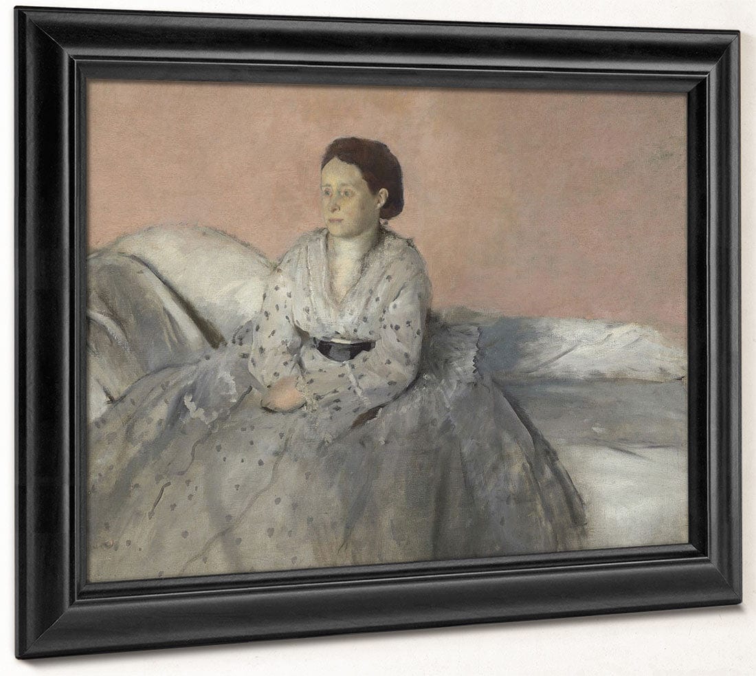 Madame Rene De Gas By Edgar Degas - Image 8