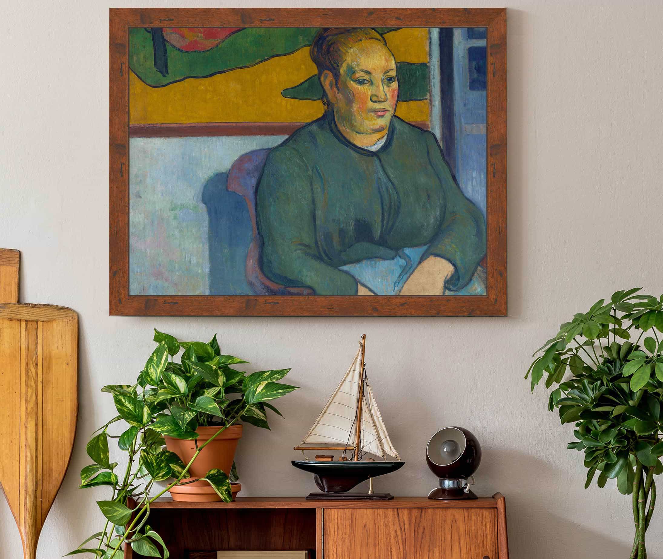 Madame Roulin by Paul Gauguin - Image 3