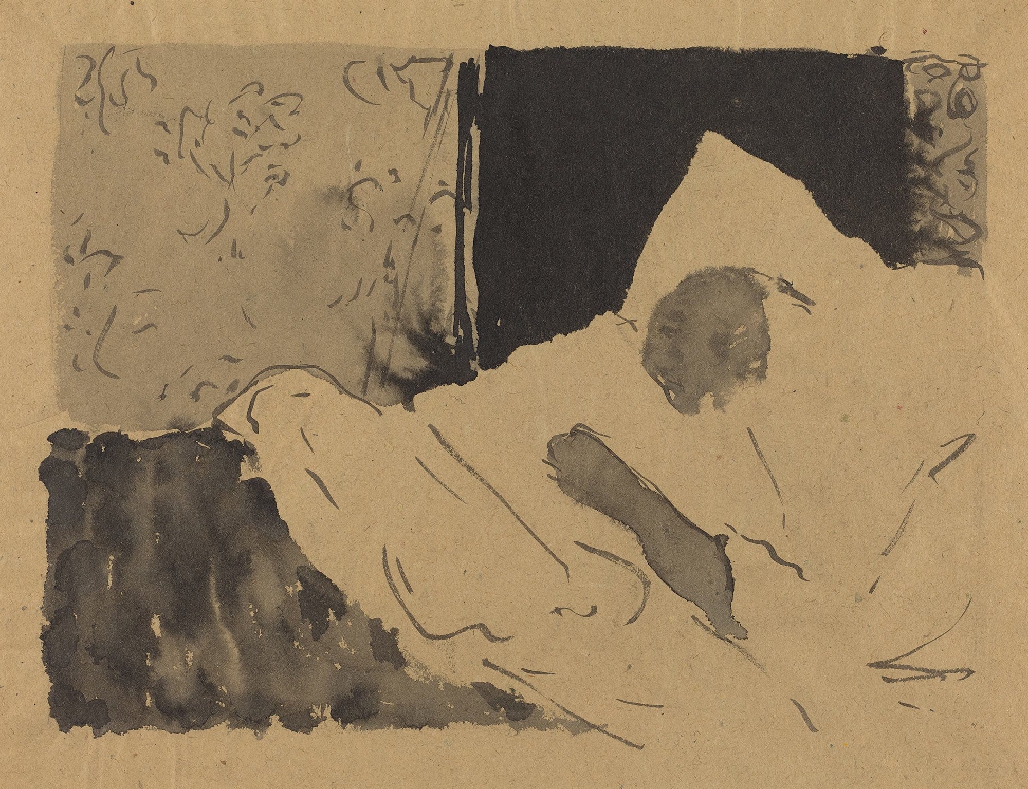 Madame V Sleeping by Edouard Vuillard - Image 2