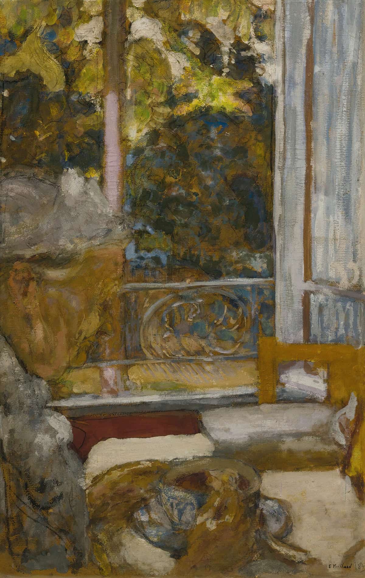 Madame Vuillard Au Petit Dejeuner A La Toquade by Edouard Vuillard - Image 3