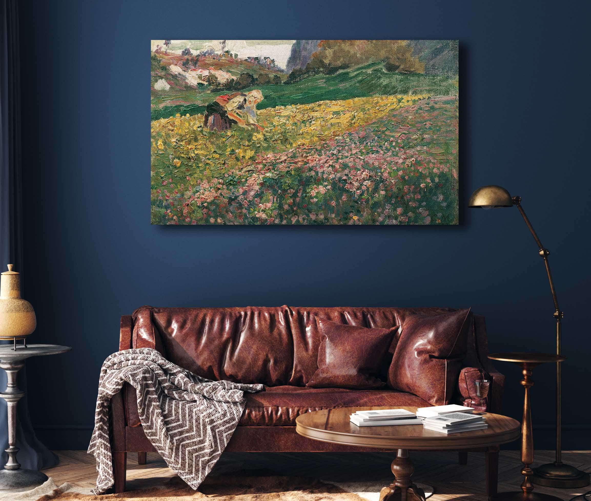Madchen In Der Blumenwiese by Carl Moll - Image 4