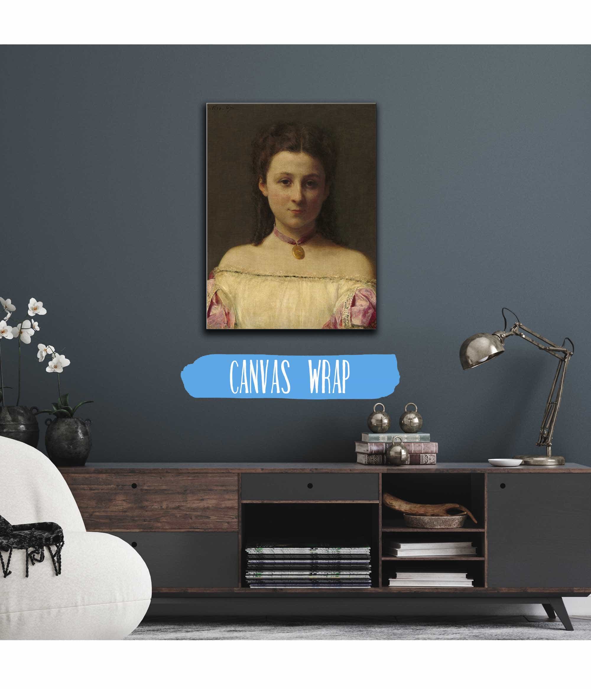 Mademoiselle De Fitz James by Henri Fantin Latour - Image 3