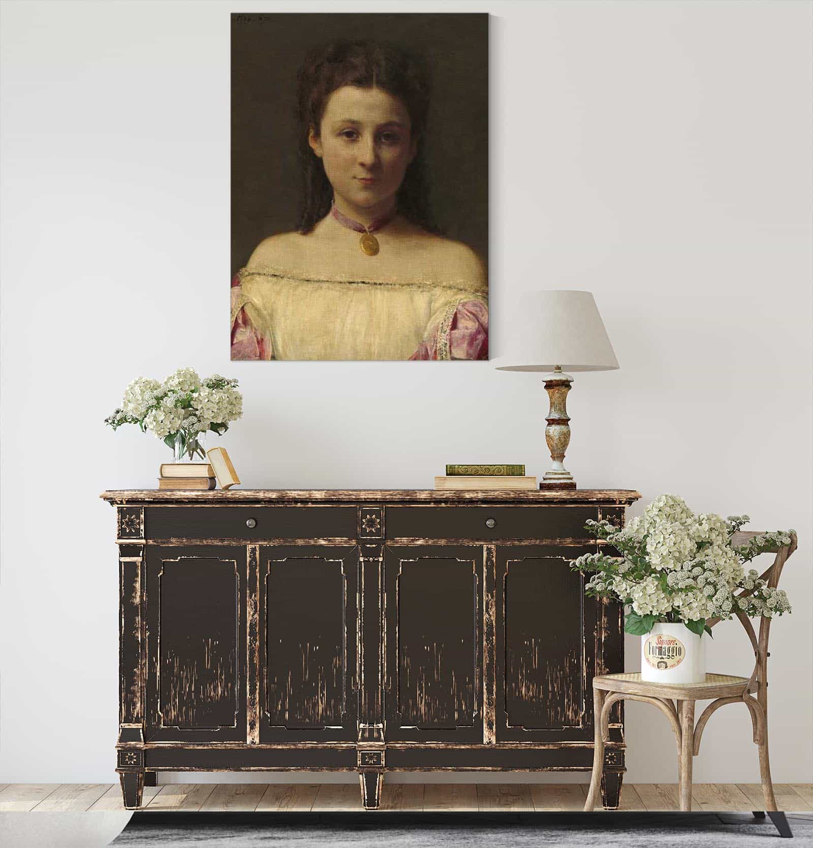 Mademoiselle De Fitz James by Henri Fantin Latour - Image 4