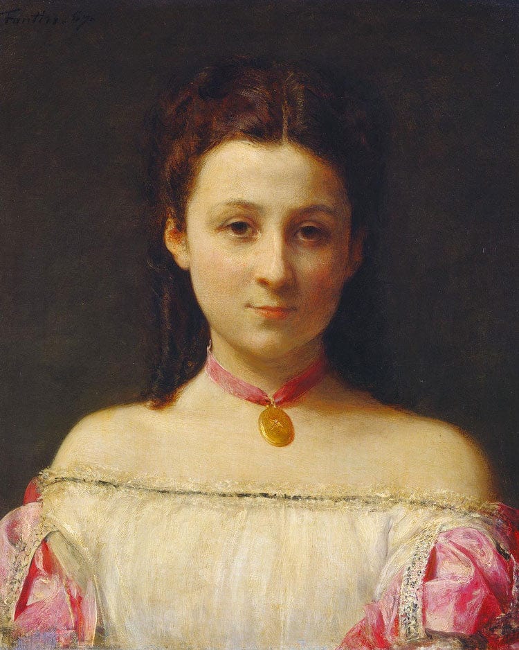 Mademoiselle De Fitz James By Henri Fantin Latour - Image 6