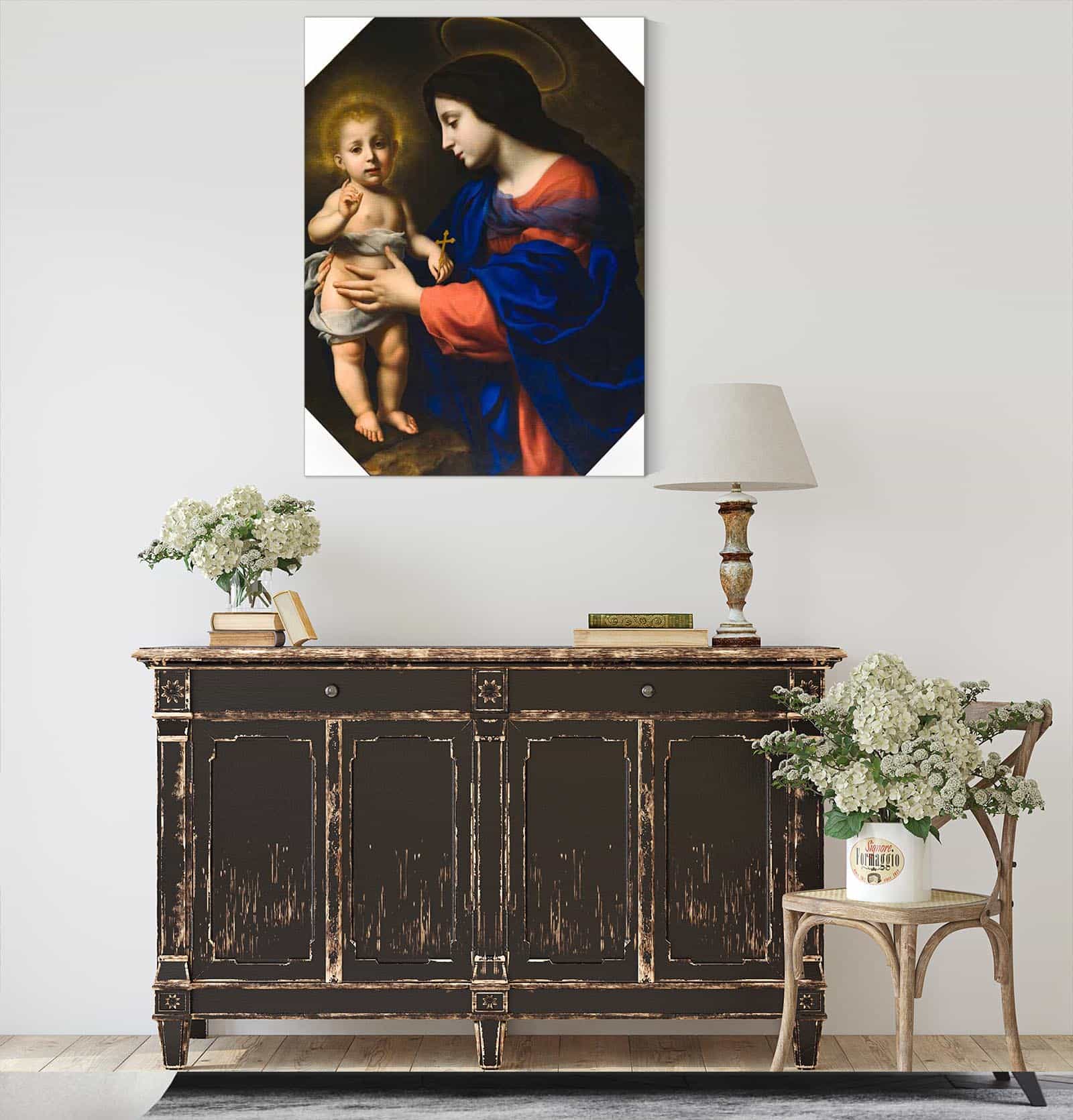 Madonna And Child by Carlo Dolci - Image 4