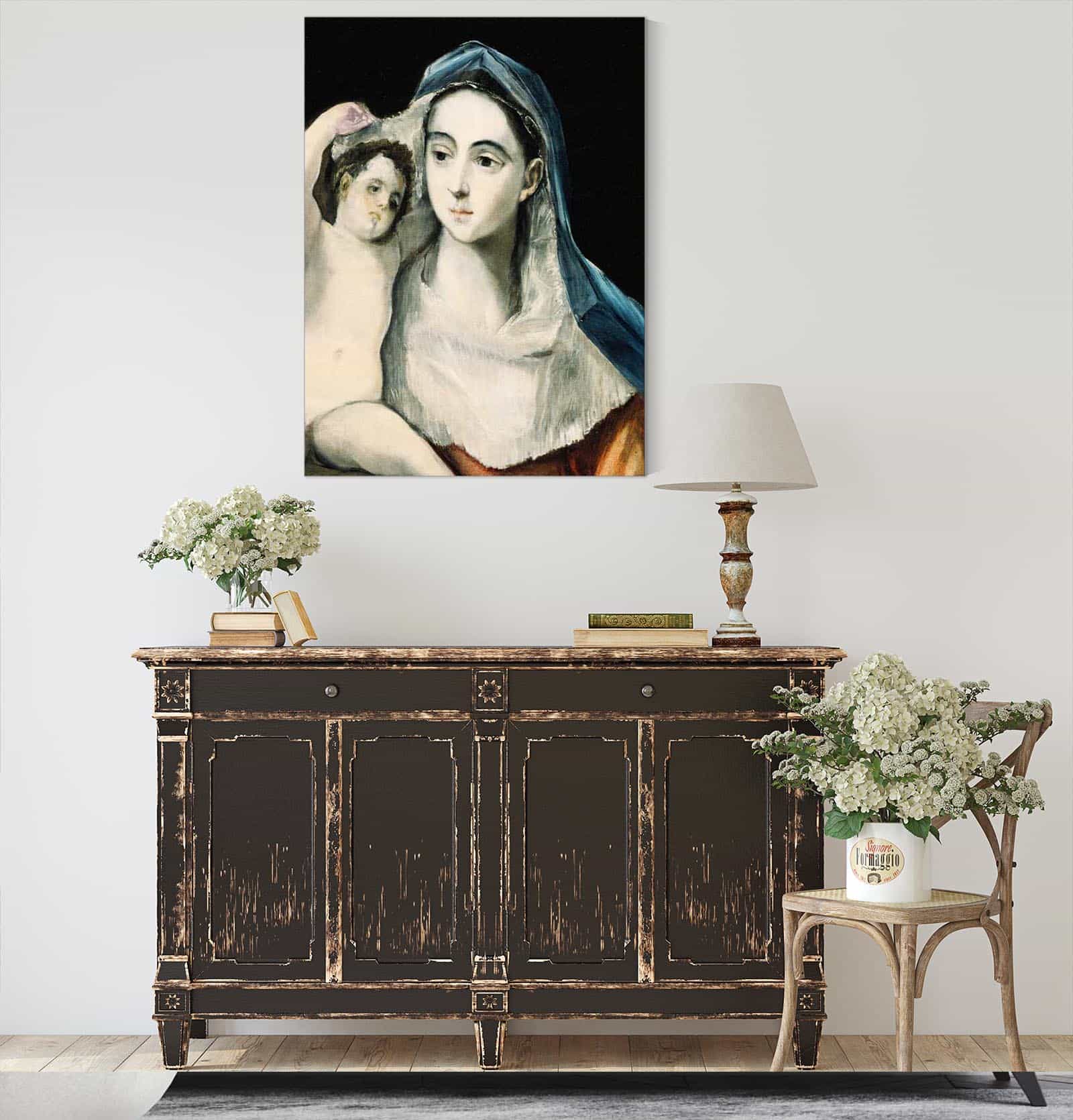 Madonna And Child by El Greco - Image 4