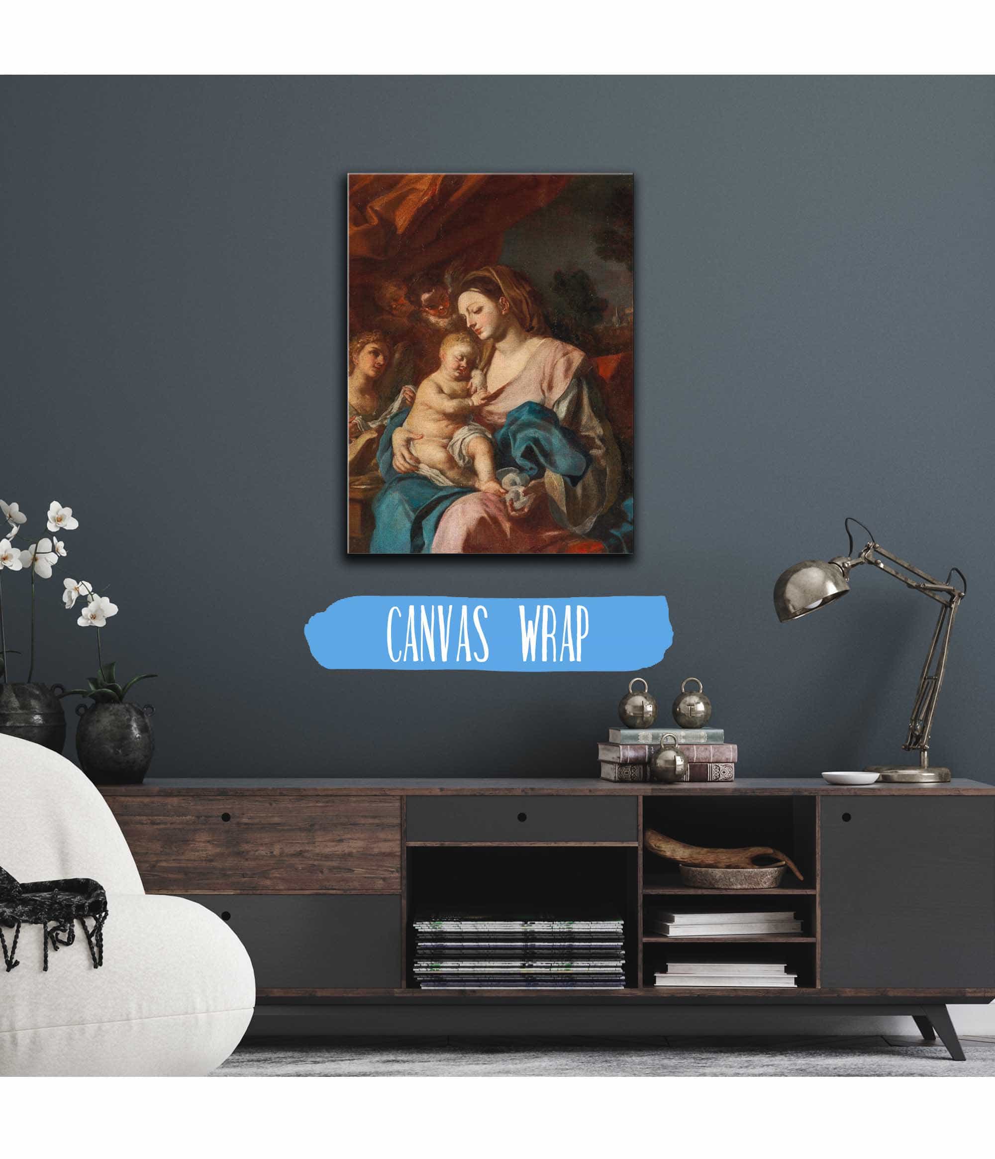 Madonna And Child by Francesco Solimena - Image 5
