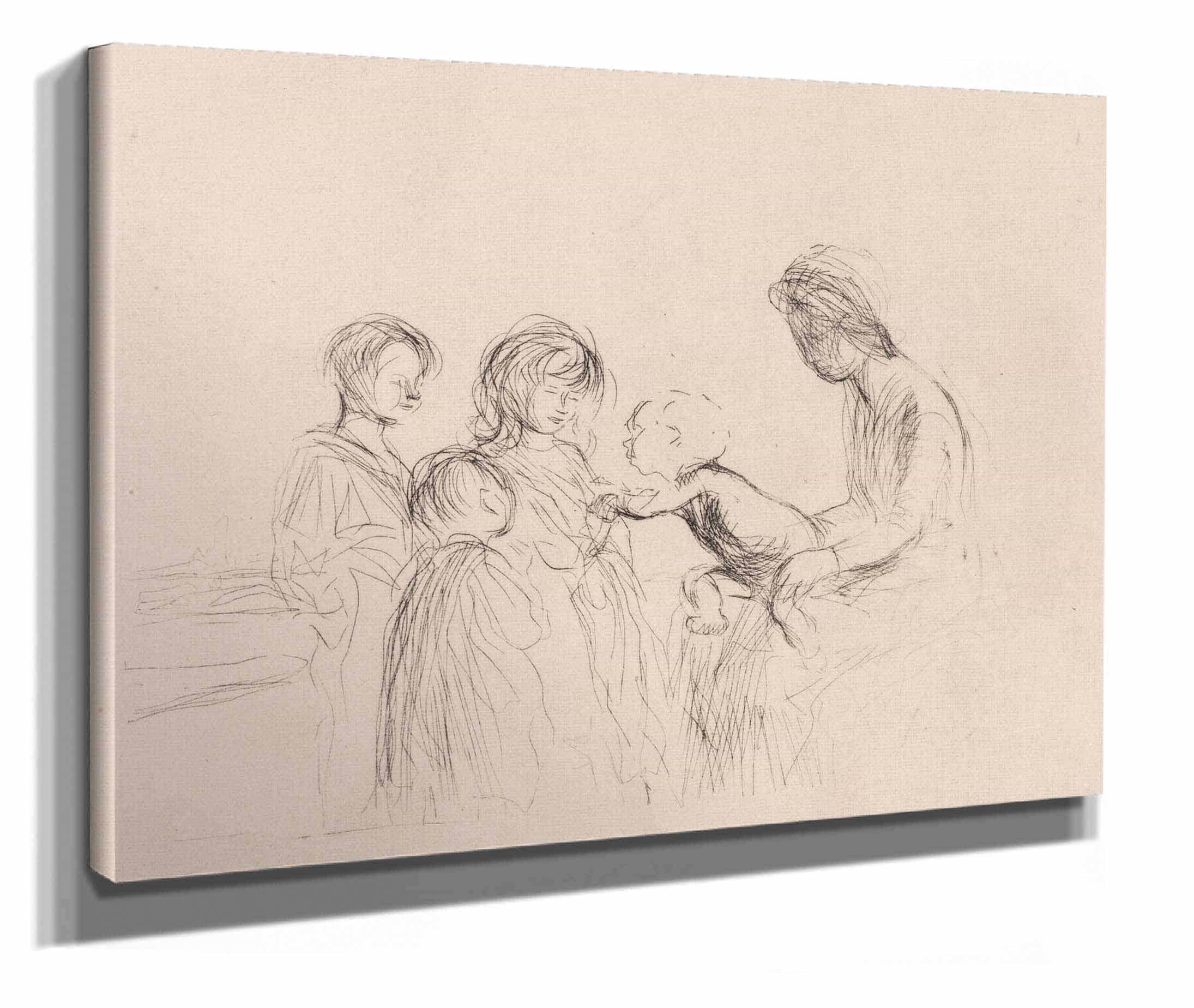 Madonna And Children by Jean Louis Forain - Image 2