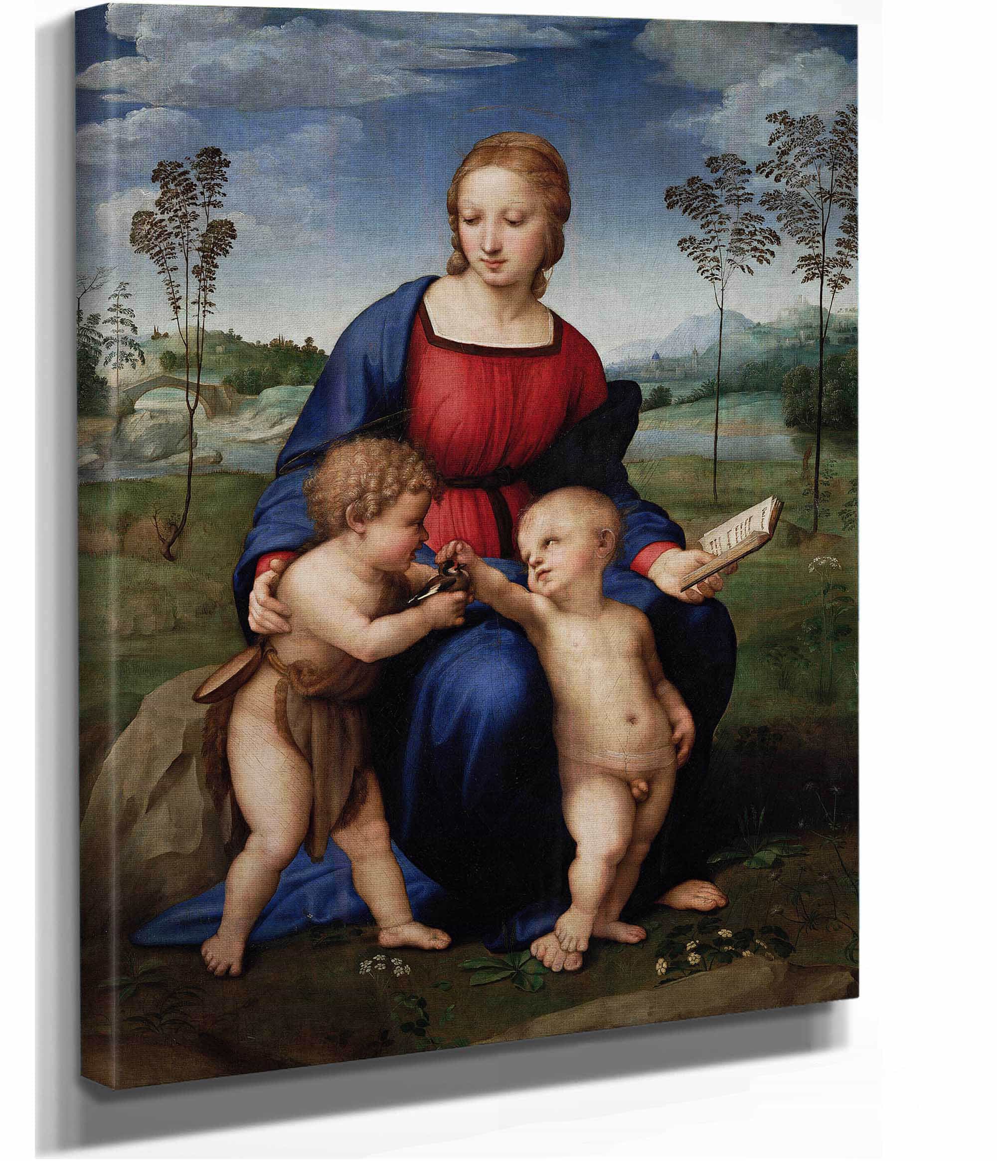 Madonna Del Cardellino by Raphael - Image 2