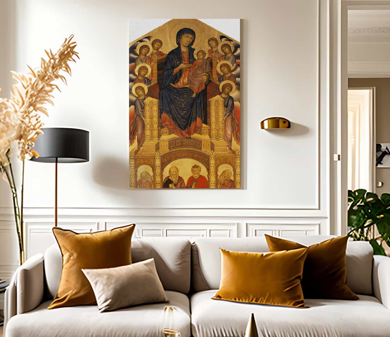 Maesta Of Santa Trinita 1290 By Cimabue - Image 2