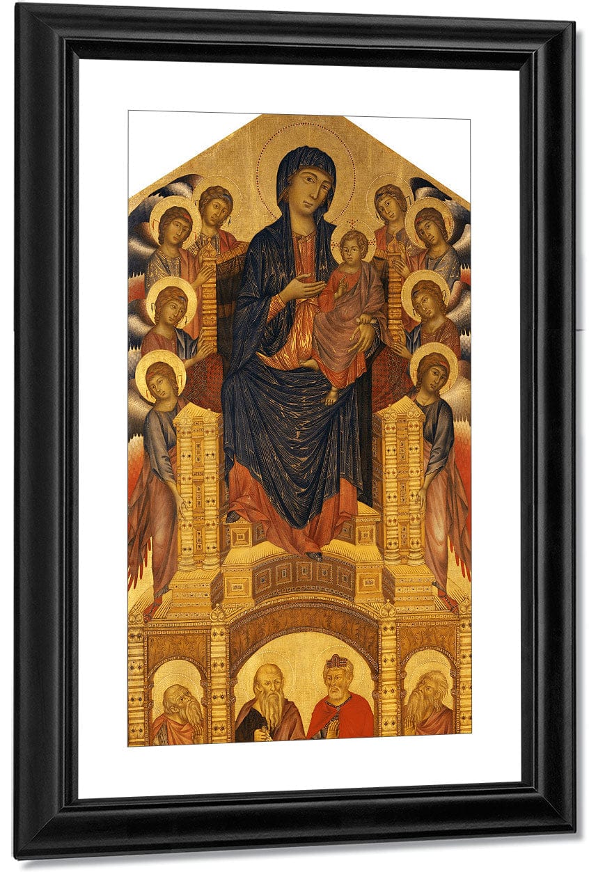 Maesta Of Santa Trinita 1290 By Cimabue - Image 3