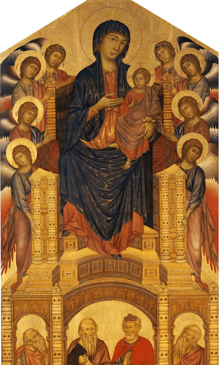 Maesta Of Santa Trinita 1290 By Cimabue - Image 6