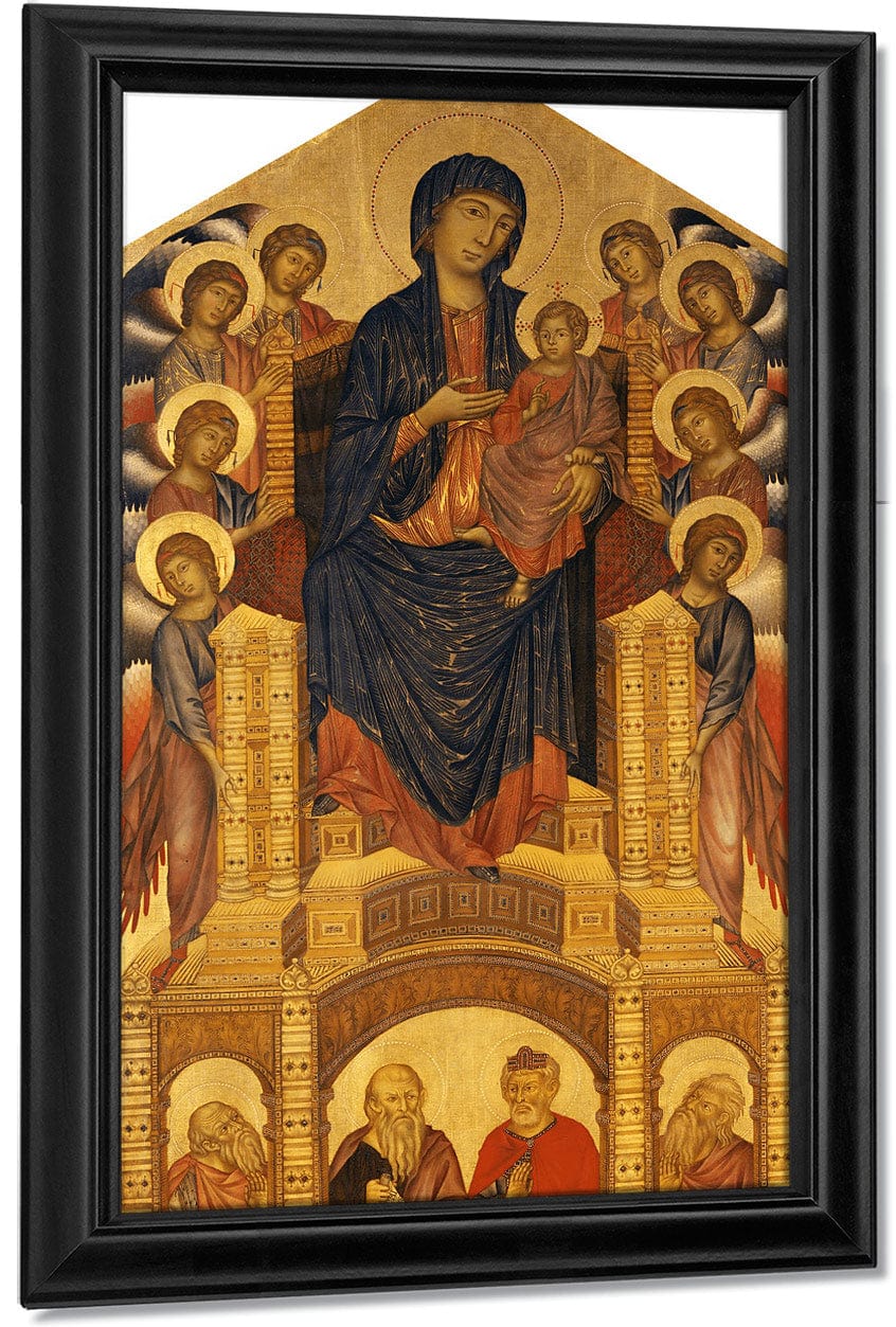 Maesta Of Santa Trinita 1290 By Cimabue - Image 7