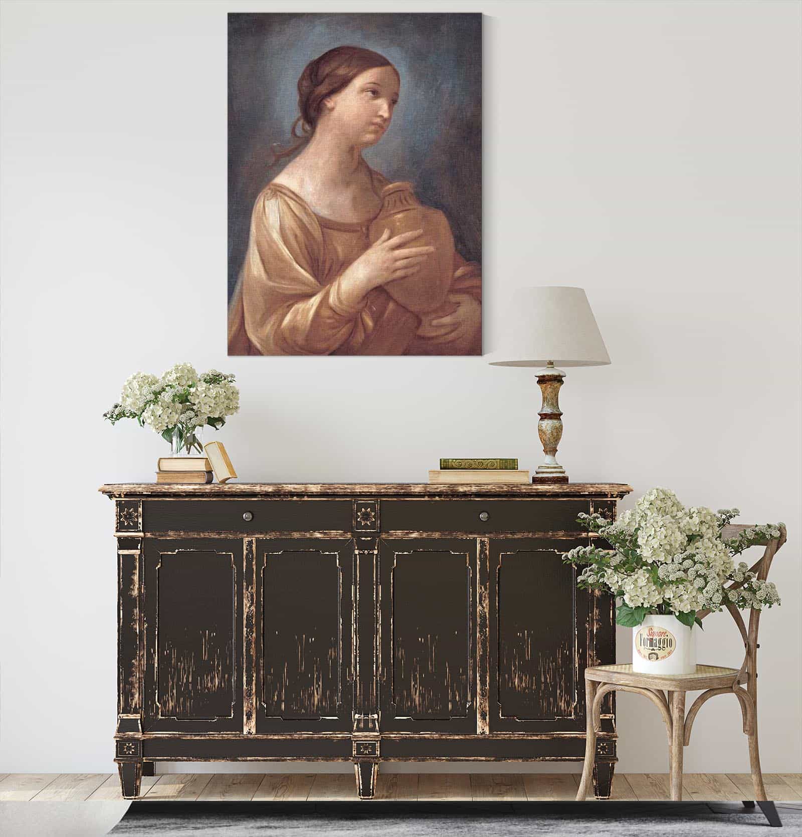 Magdalene With The Jar Of Ointment by Guido Reni - Image 4