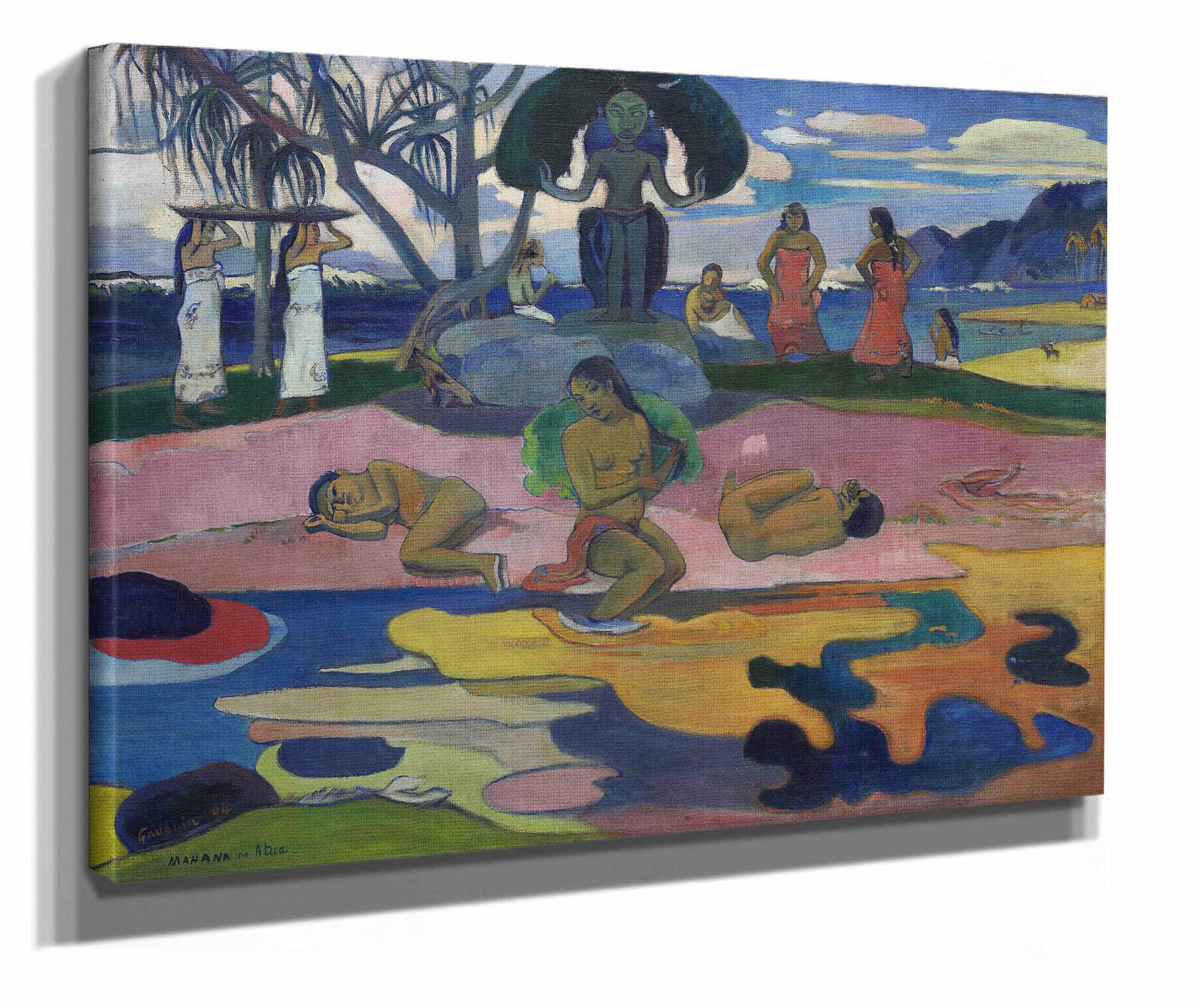 Mahana No Atua Day Of The God by Paul Gauguin - Image 2