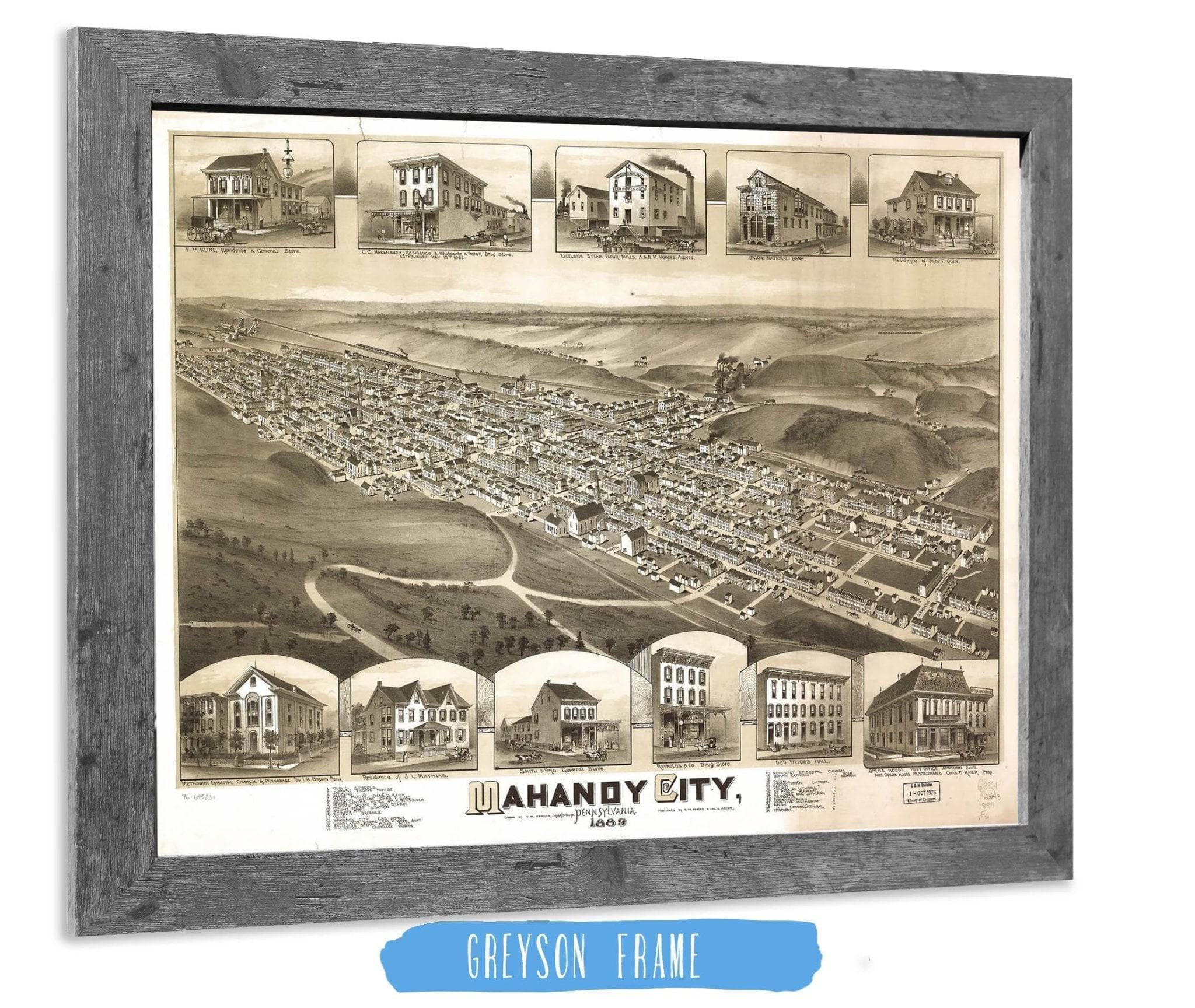Mahanoy City Pennsylvania State of Pennsylvania - Image 6