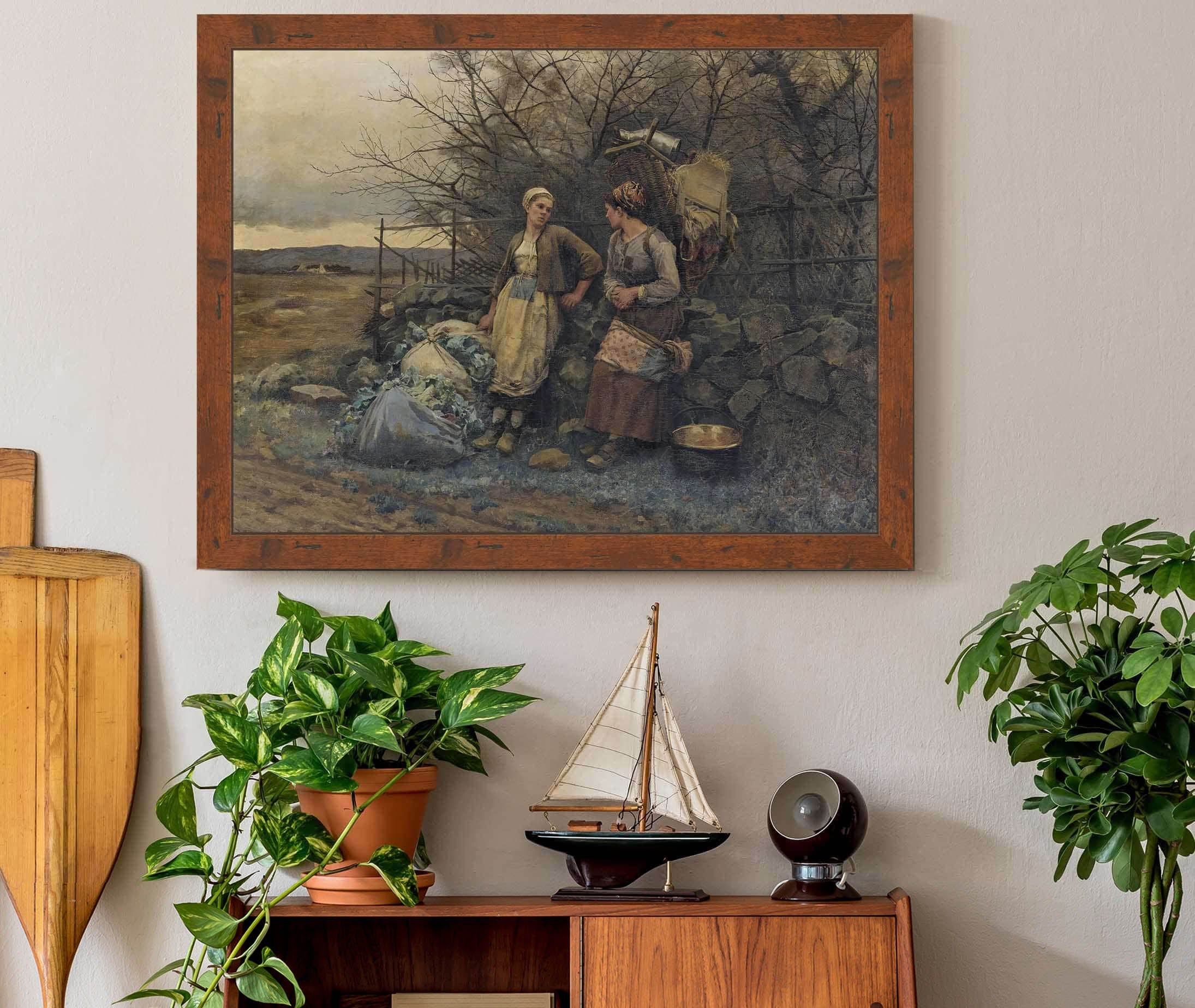 Maidens Waiting by Daniel Ridgway Knight - Image 3