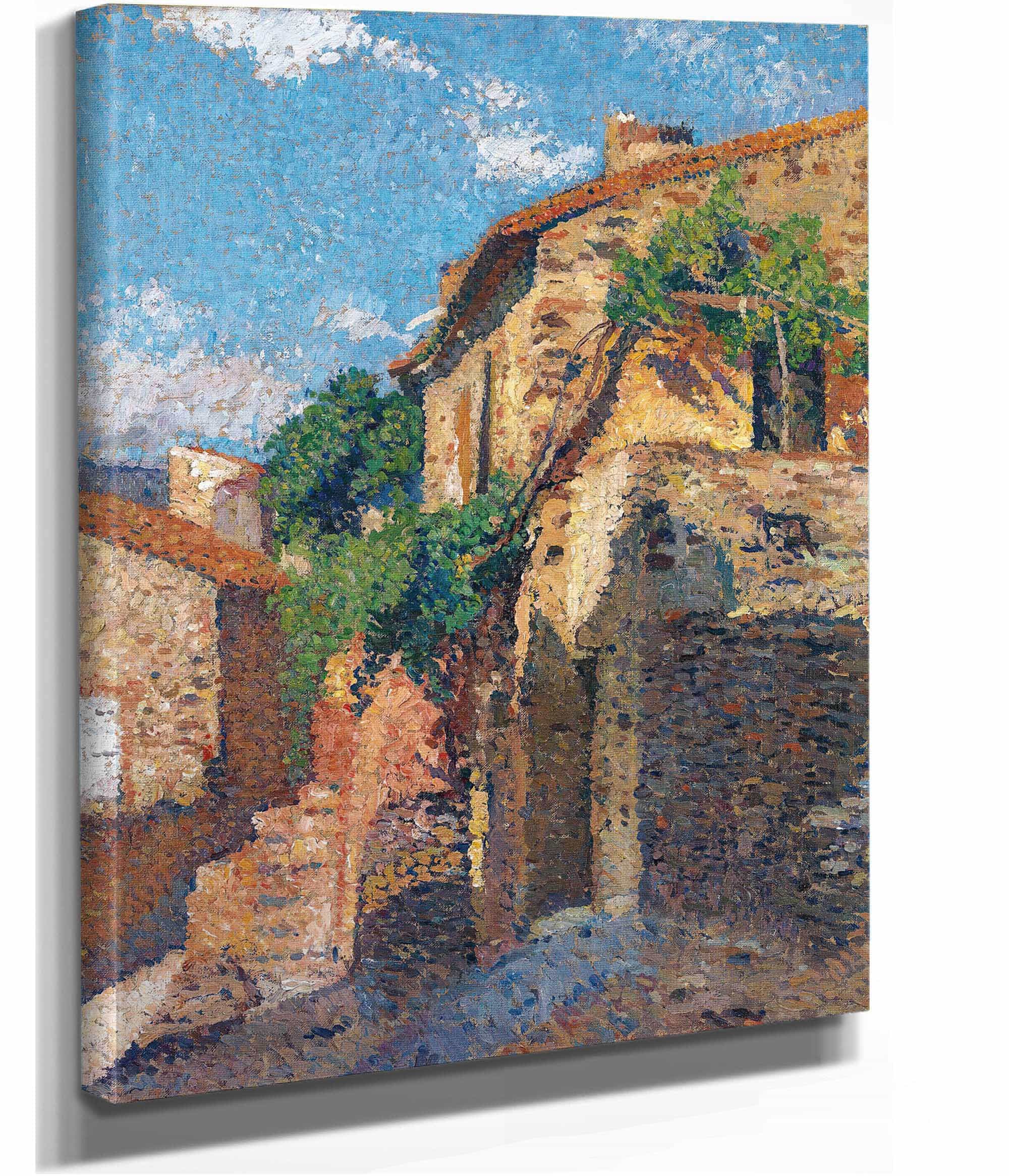 Maisons A Collioure by Henri Martin - Image 2