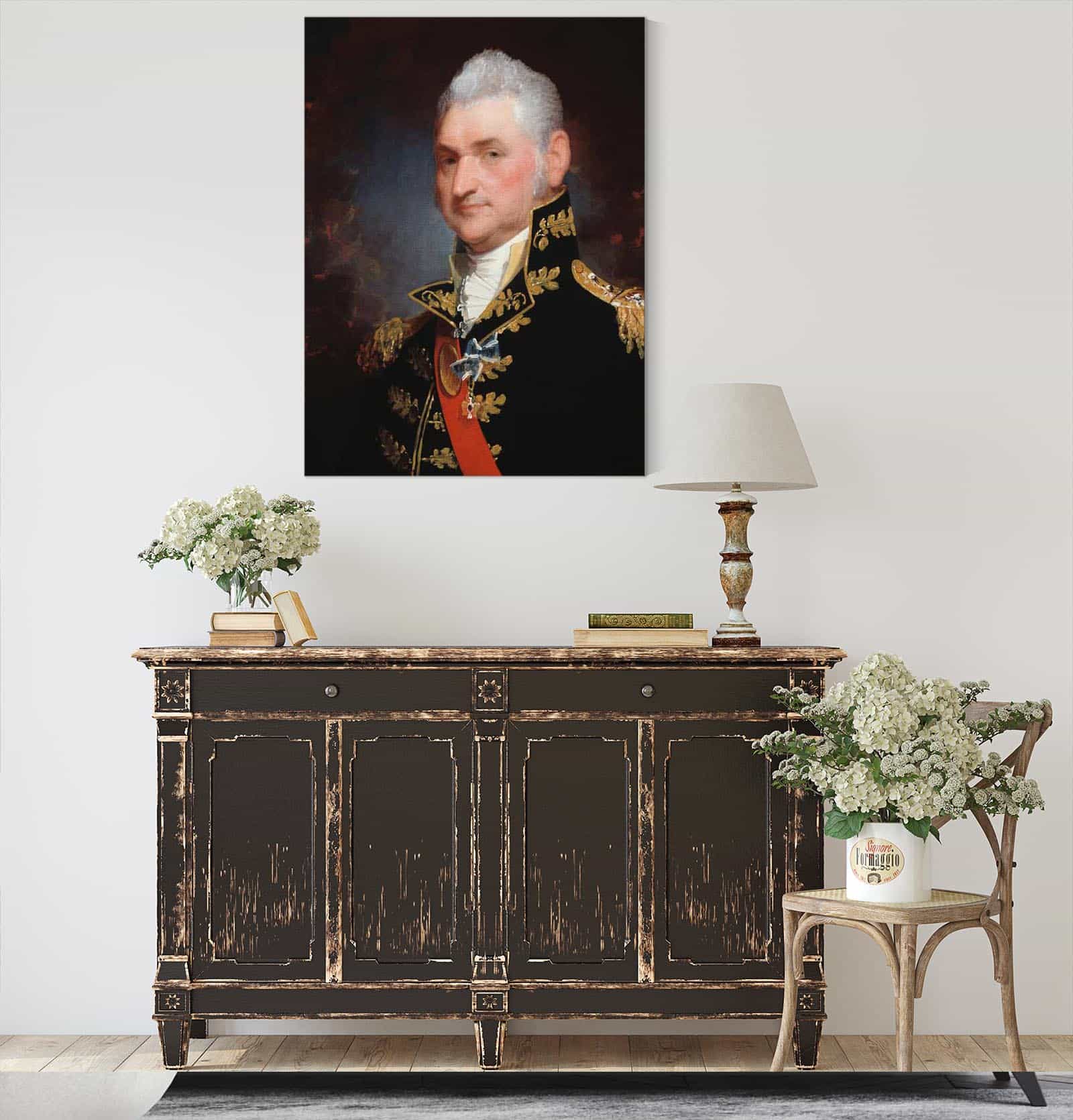 Major General Henry Dearborn by Gilbert Stuart - Image 4