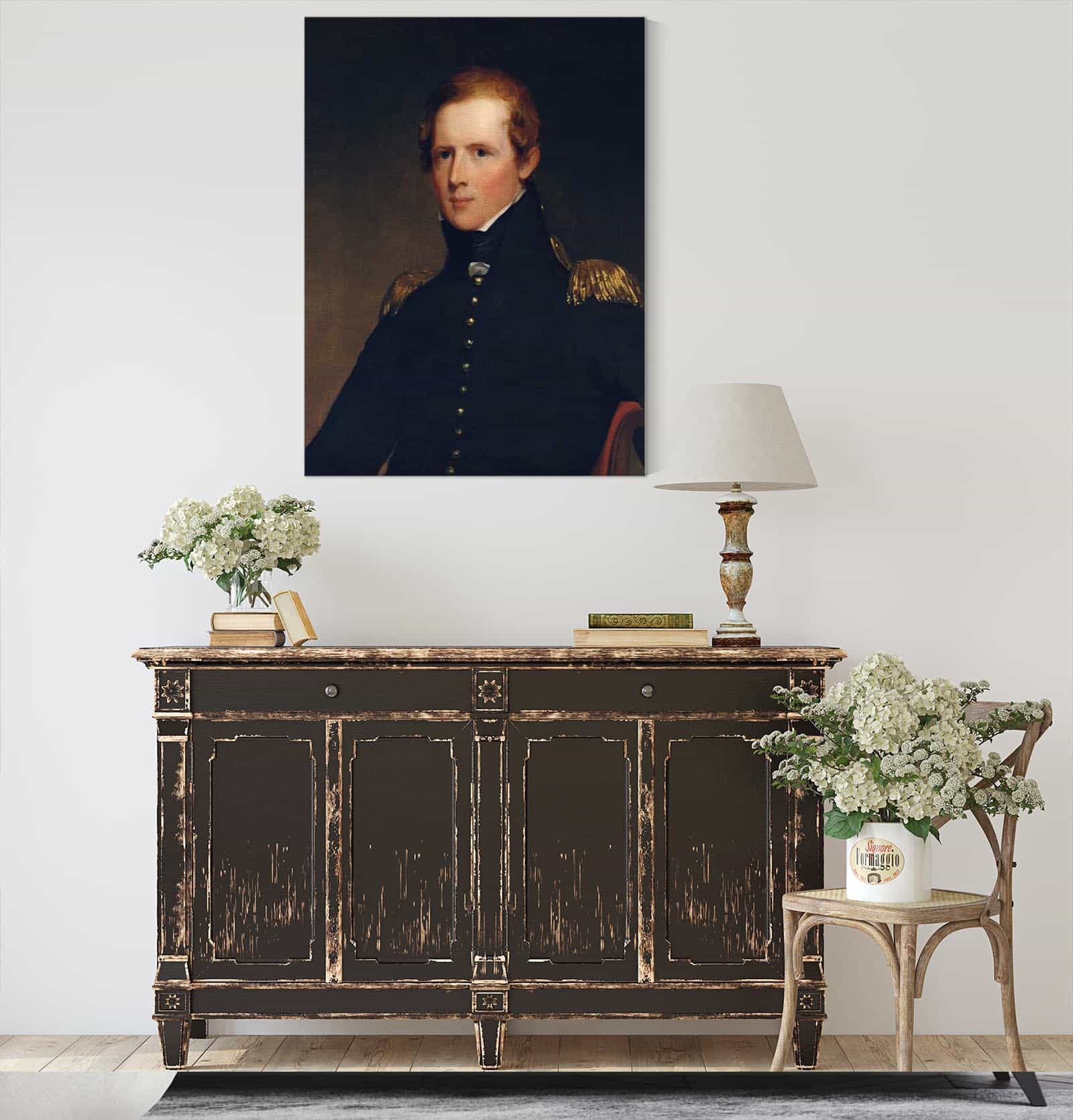 Major John Biddle by Thomas Sully - Image 4