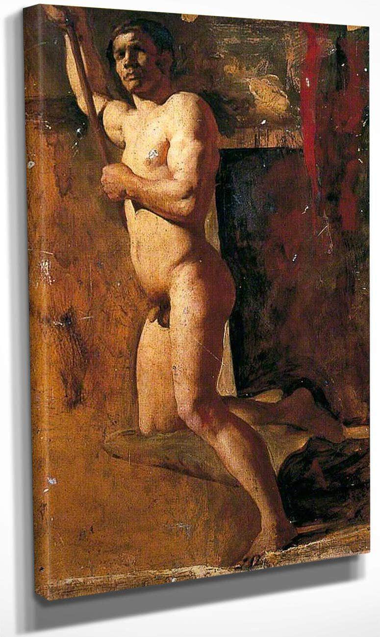 Male Nude 5 By William Etty - Image 4