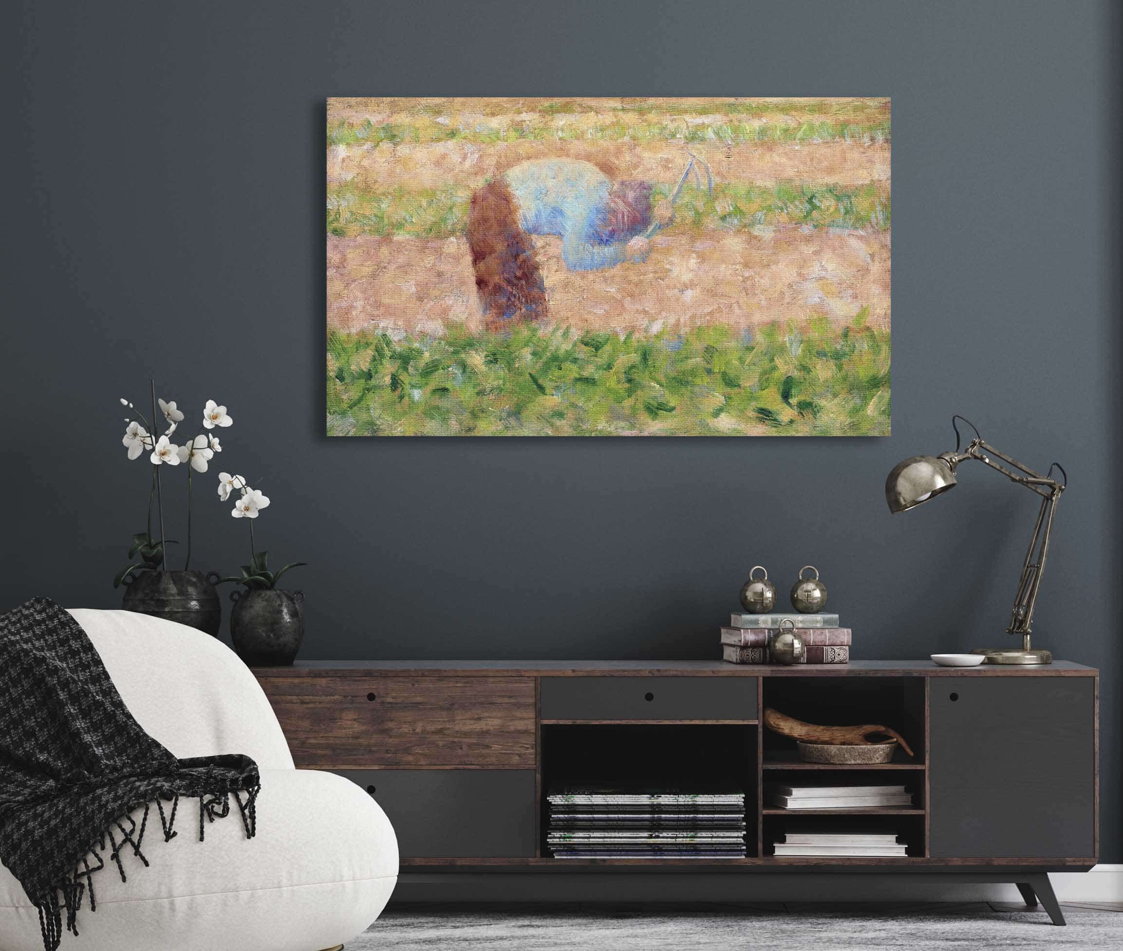 Man With A Hoe by Georges Seurat - Image 5