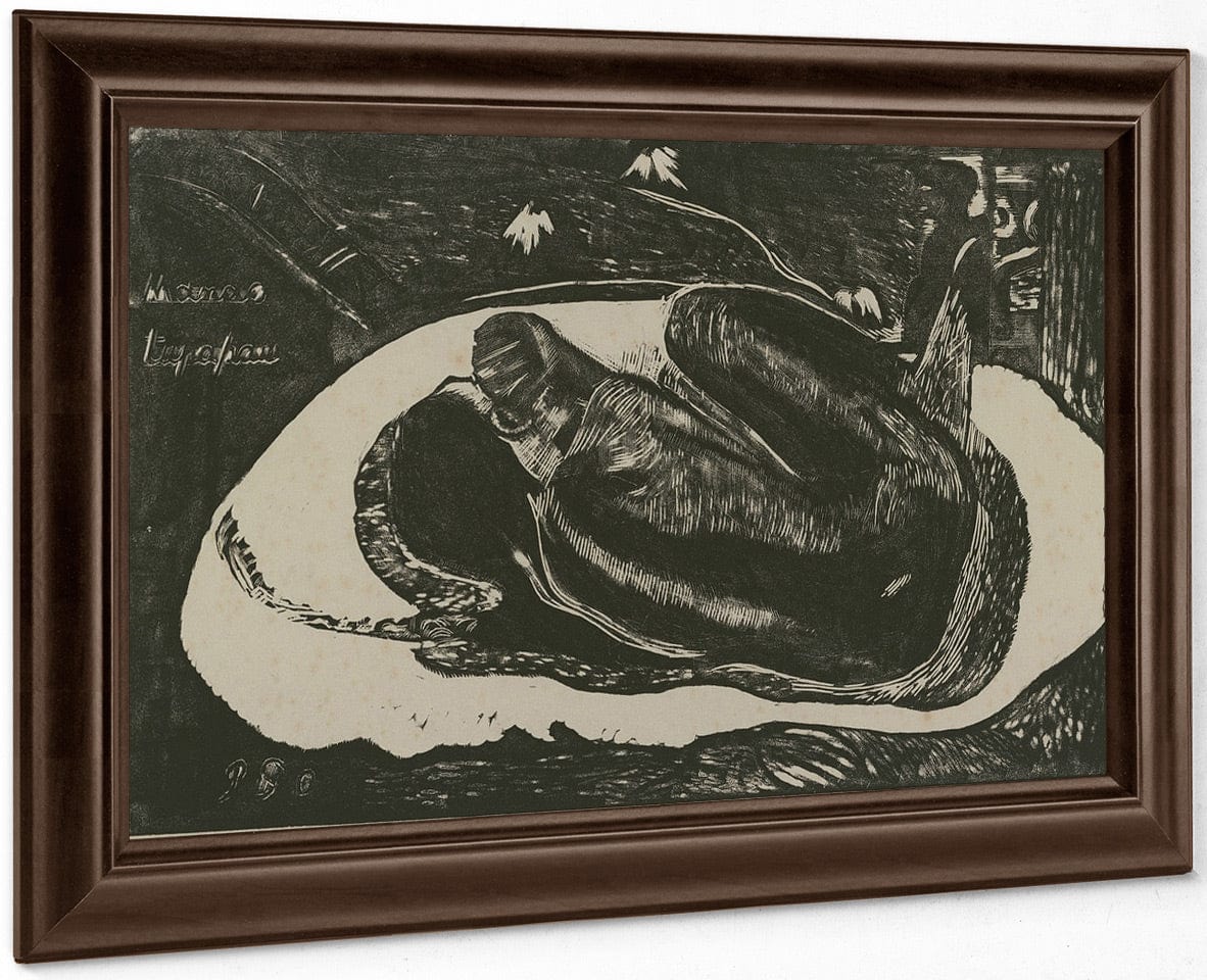 Manao Tupapau (Spirit Of The Dead Watching) By Eugene Henri Paul Gauguin - Image 4