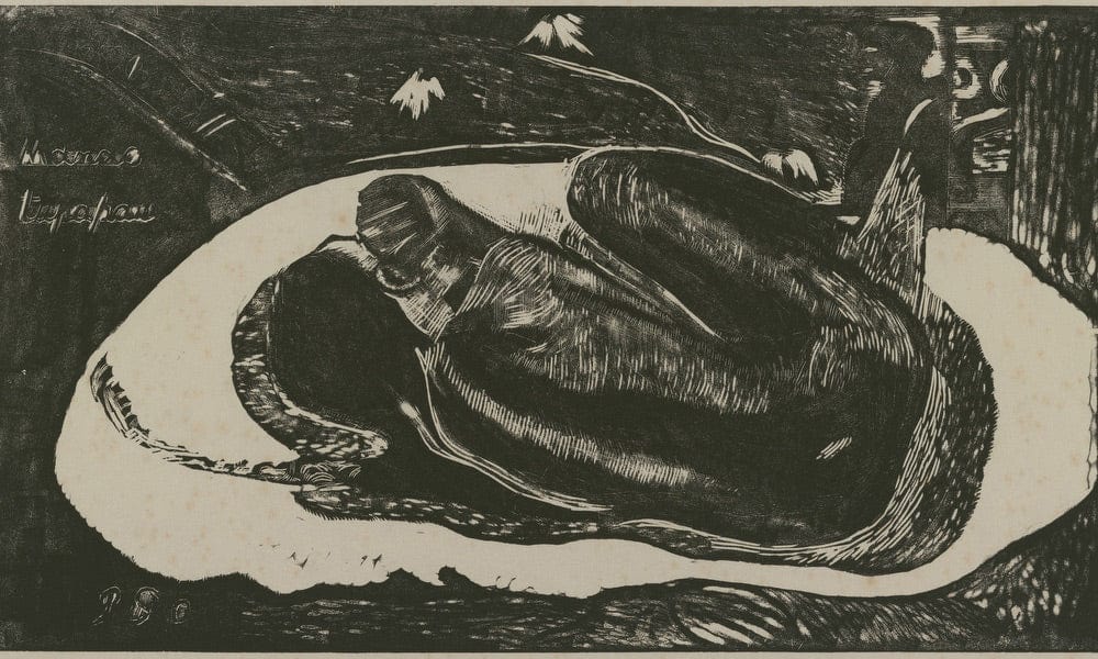 Manao Tupapau (Spirit Of The Dead Watching) By Eugene Henri Paul Gauguin - Image 5