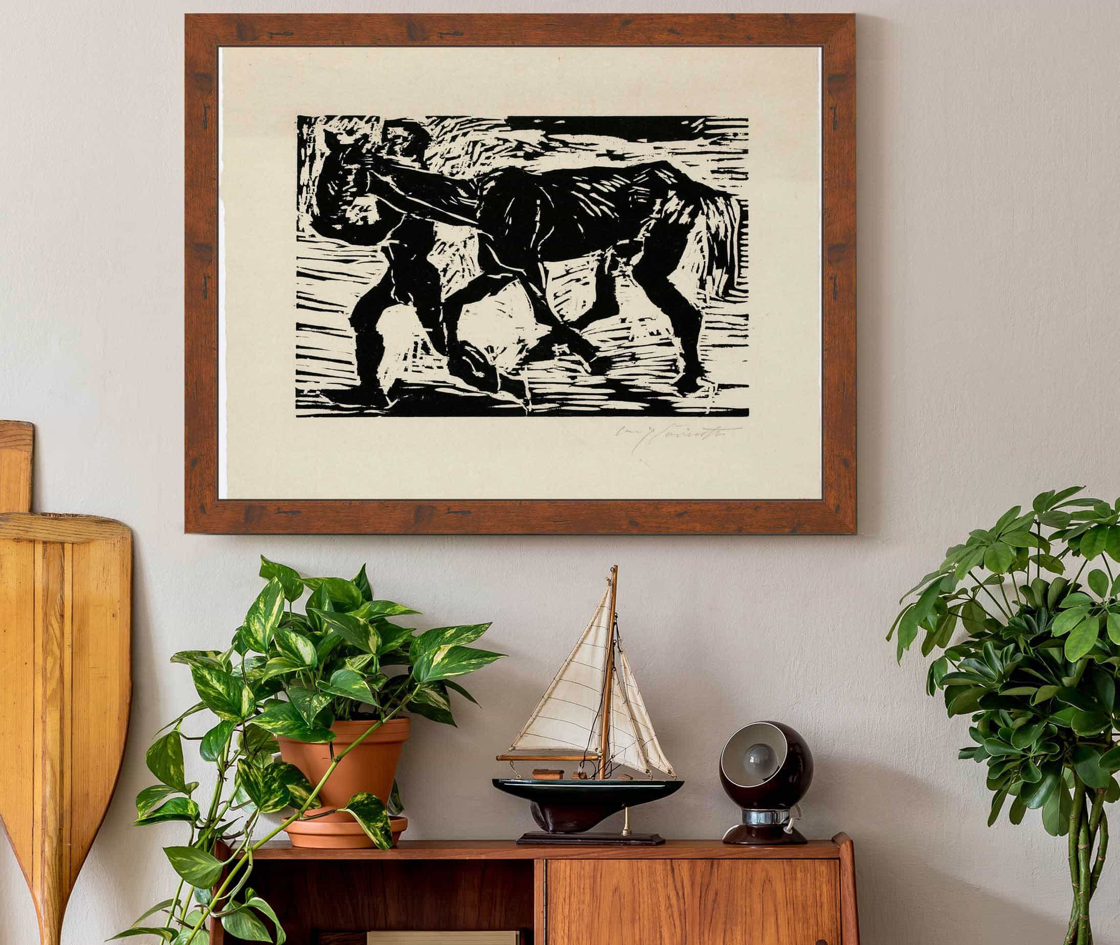 Mann Und Pferd by Lovis Corinth - Image 3