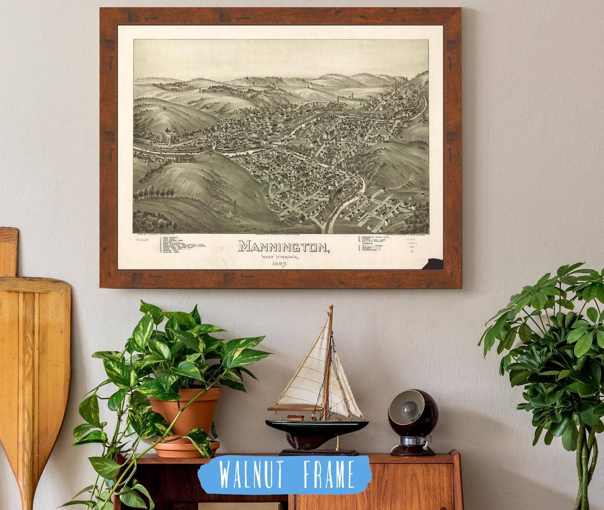 Mannington West Virginia 1897 State of West Virginia - Image 4