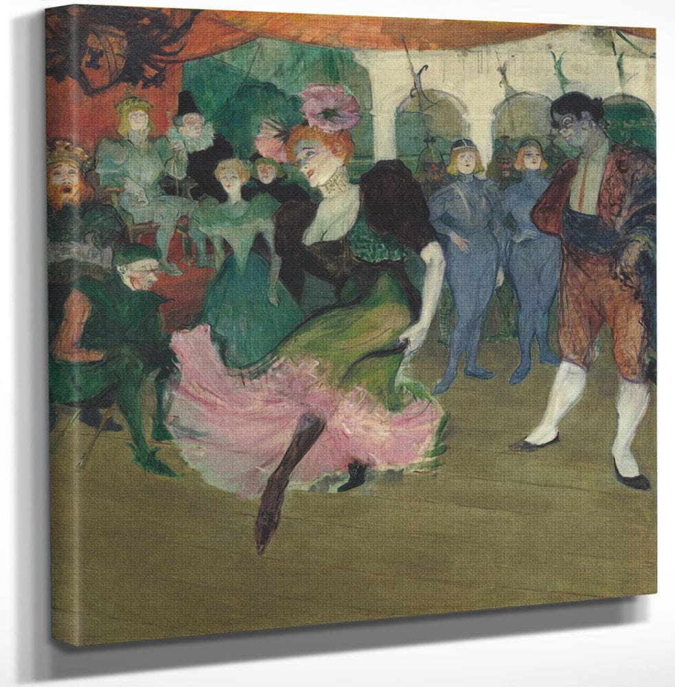 Marcelle Lender Dancing The Bolero In Chilperic By Henri Marie Raymond De Toulouse Lautrec Monfa