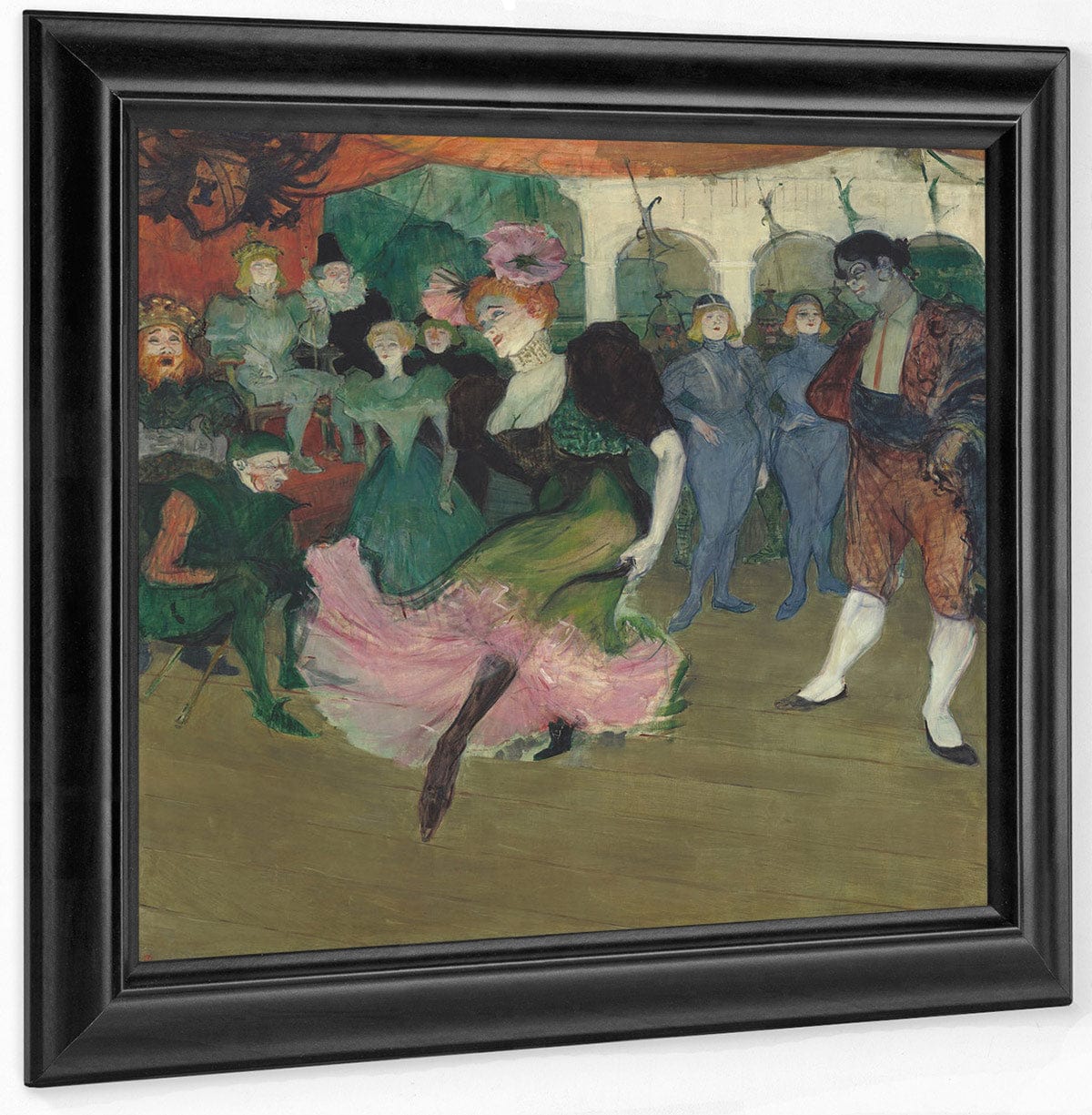 Marcelle Lender Dancing The Bolero In Chilperic By Henri Marie Raymond De Toulouse Lautrec Monfa - Image 6
