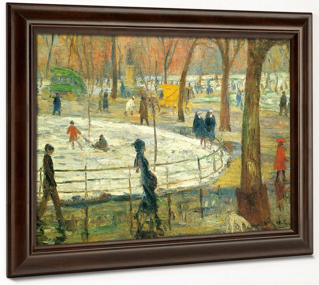 March Day Washington Square 1912 By William Glackens - Image 6