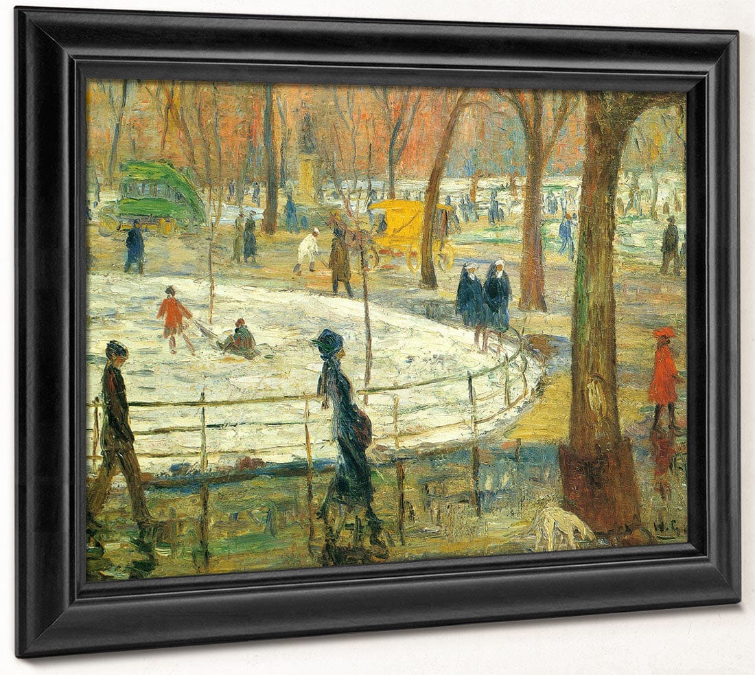March Day Washington Square 1912 By William Glackens - Image 8