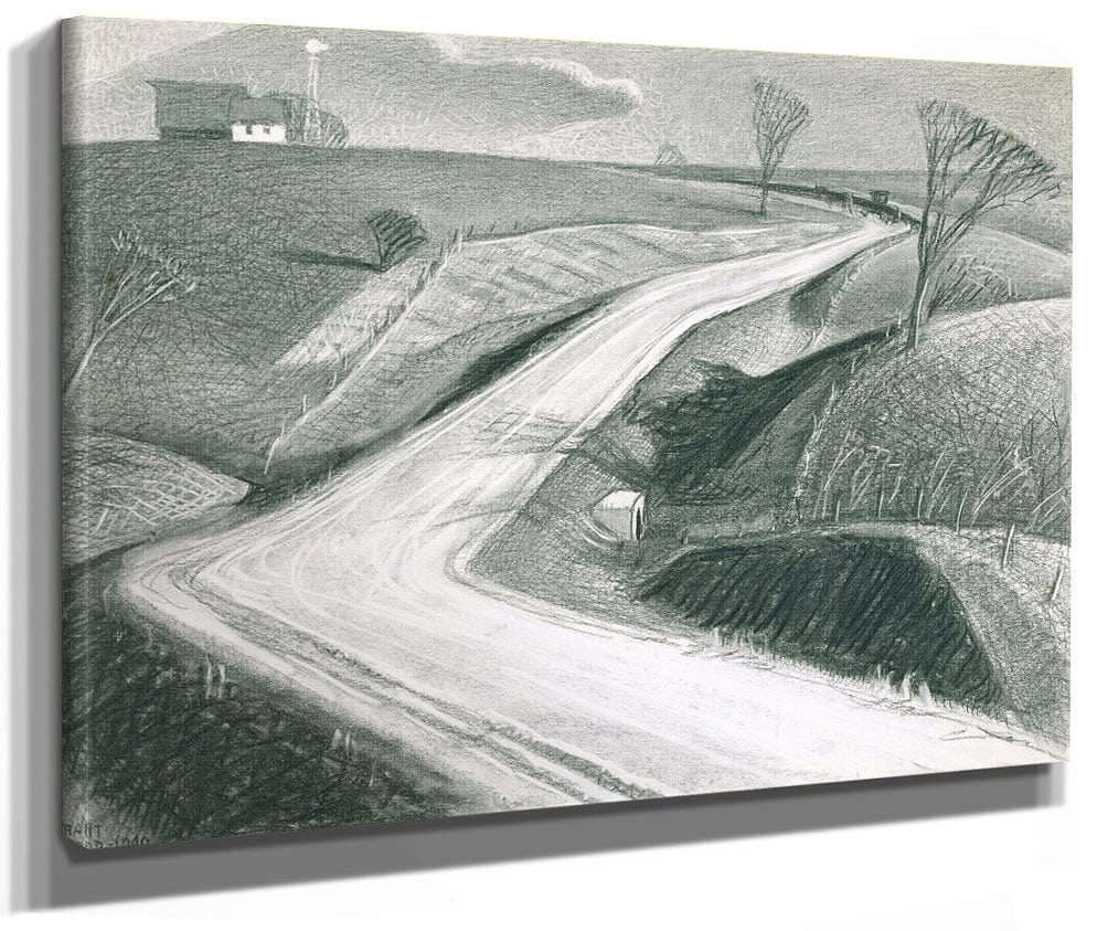 March By Grant Wood