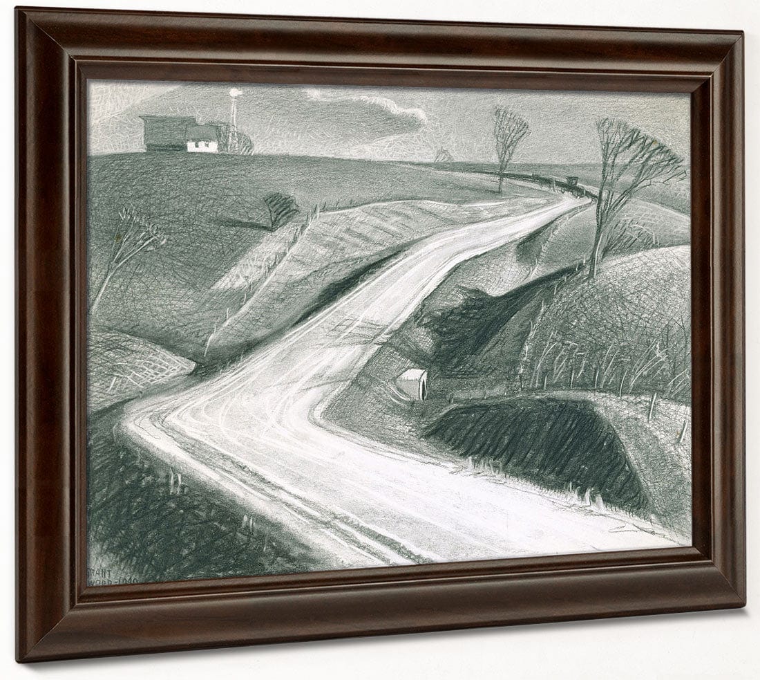 March By Grant Wood - Image 6