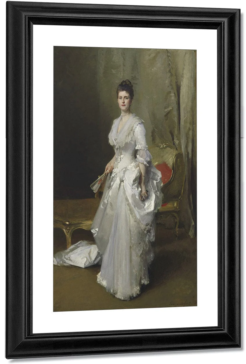 Margaret Stuyvesant Rutherfurd White (Mrs. Henry White) By John Singer Sargent - Image 2