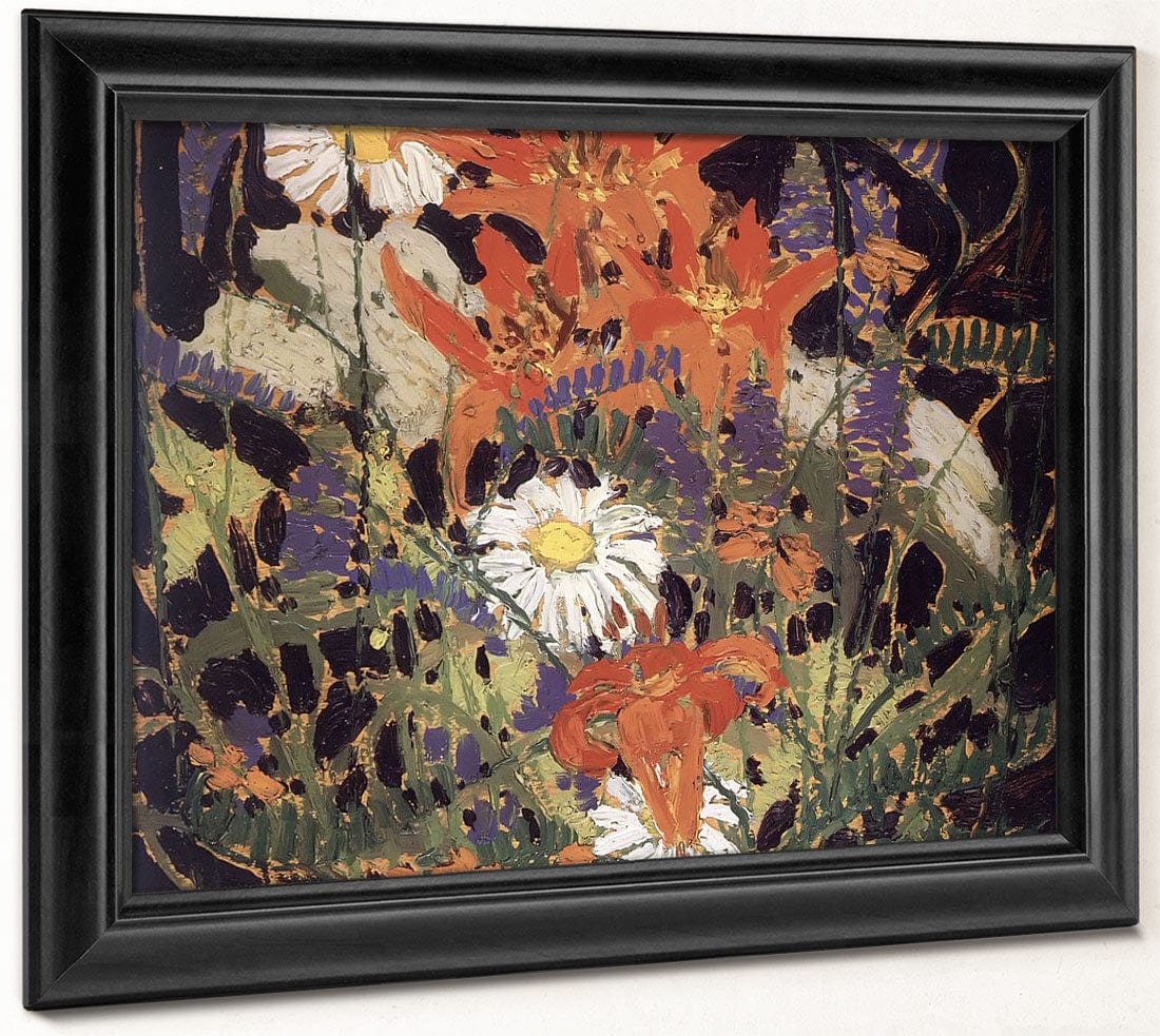 Marguerites Wood Lilies And Vetch By Tom Thomson - Image 8