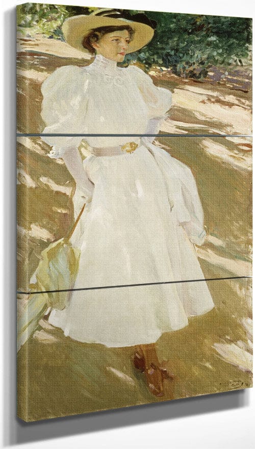 Maria At La Granja By Joaquin Sorolla Y Bastida