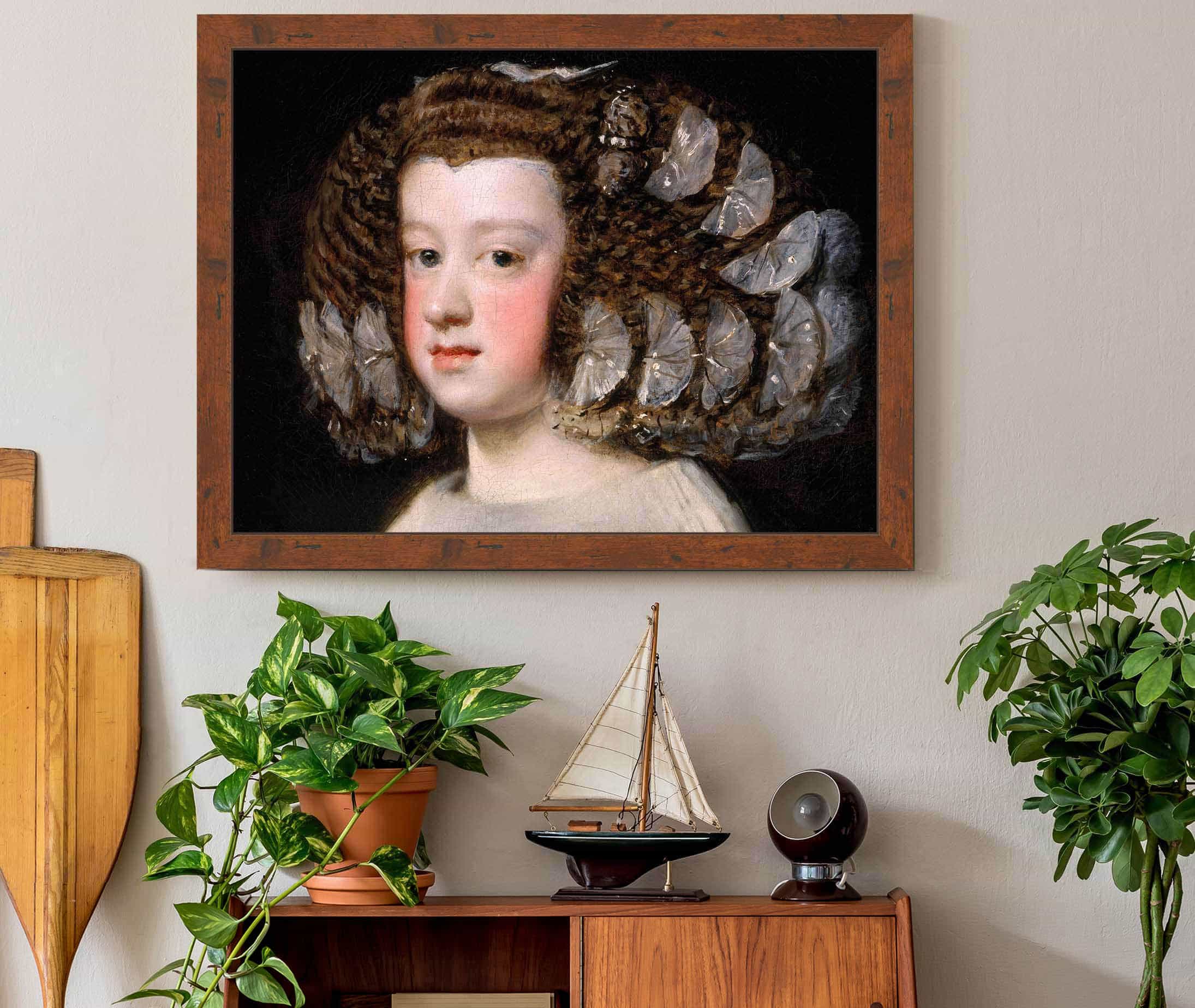 Maria Teresa Infanta Of Spain by Diego Velazquez - Image 2