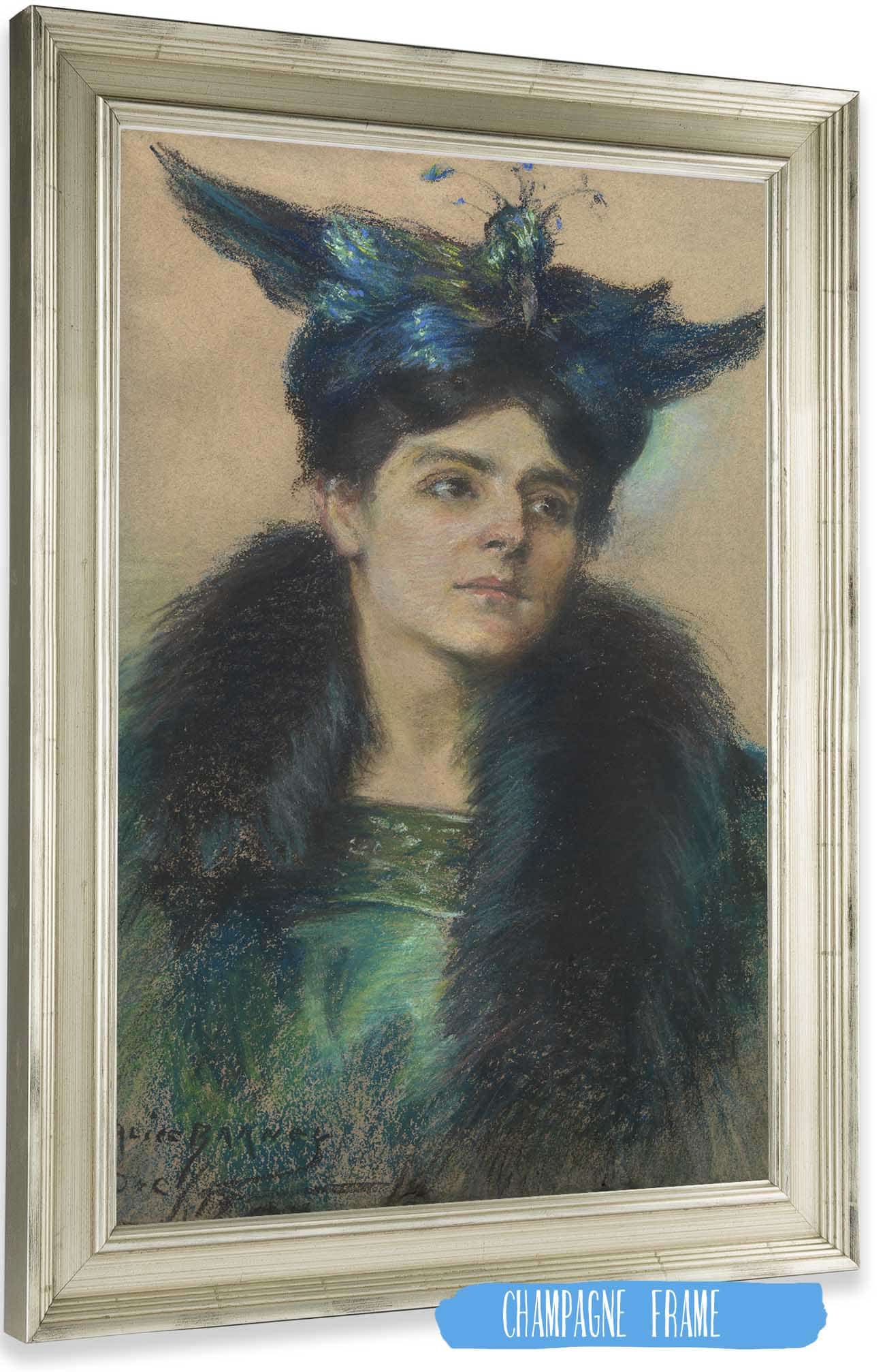 Marianne With Hat by Alice Pike Barney