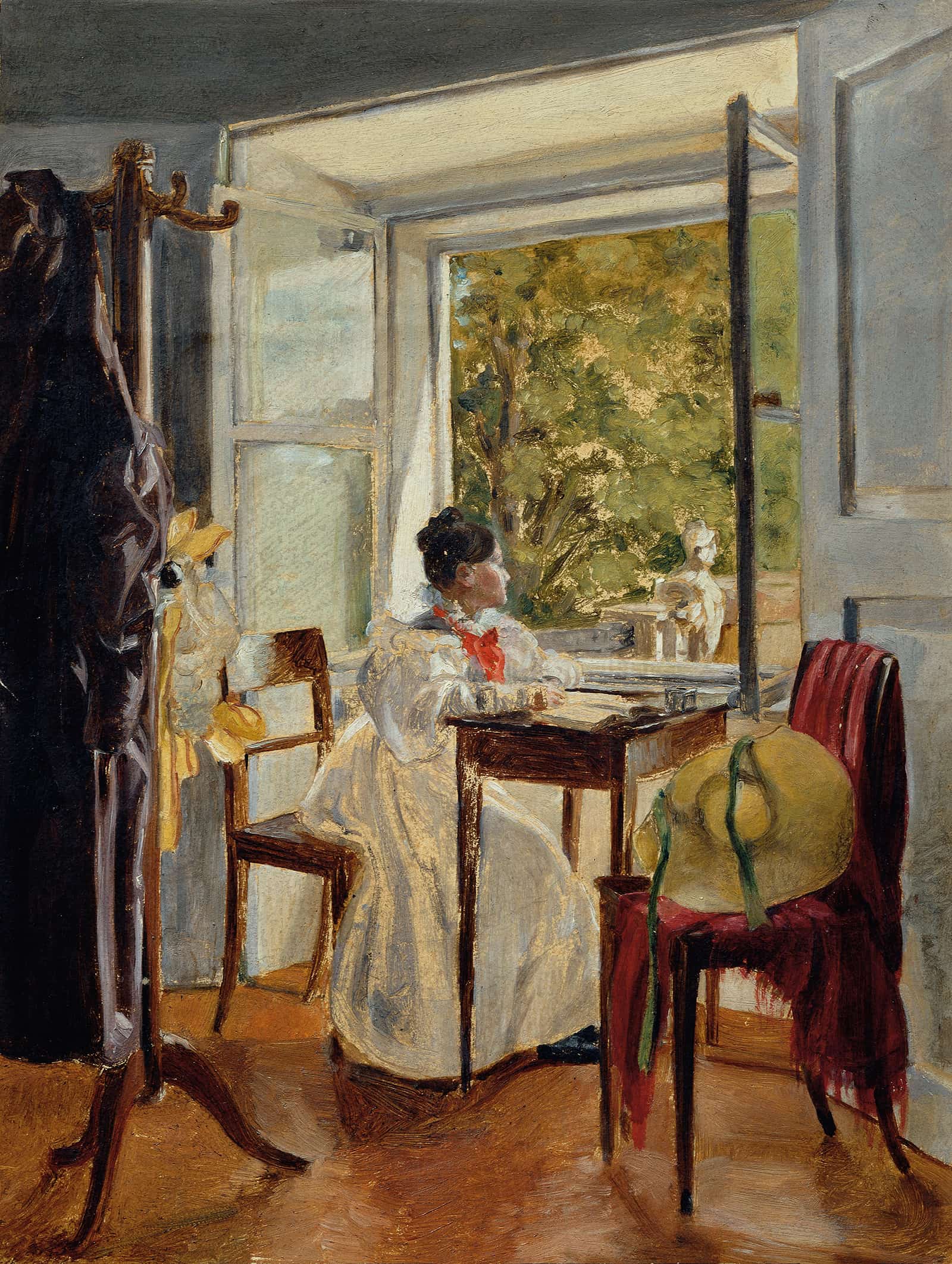 Marie Krafft Am Schreibtisch by Johann Peter Krafft - Image 2