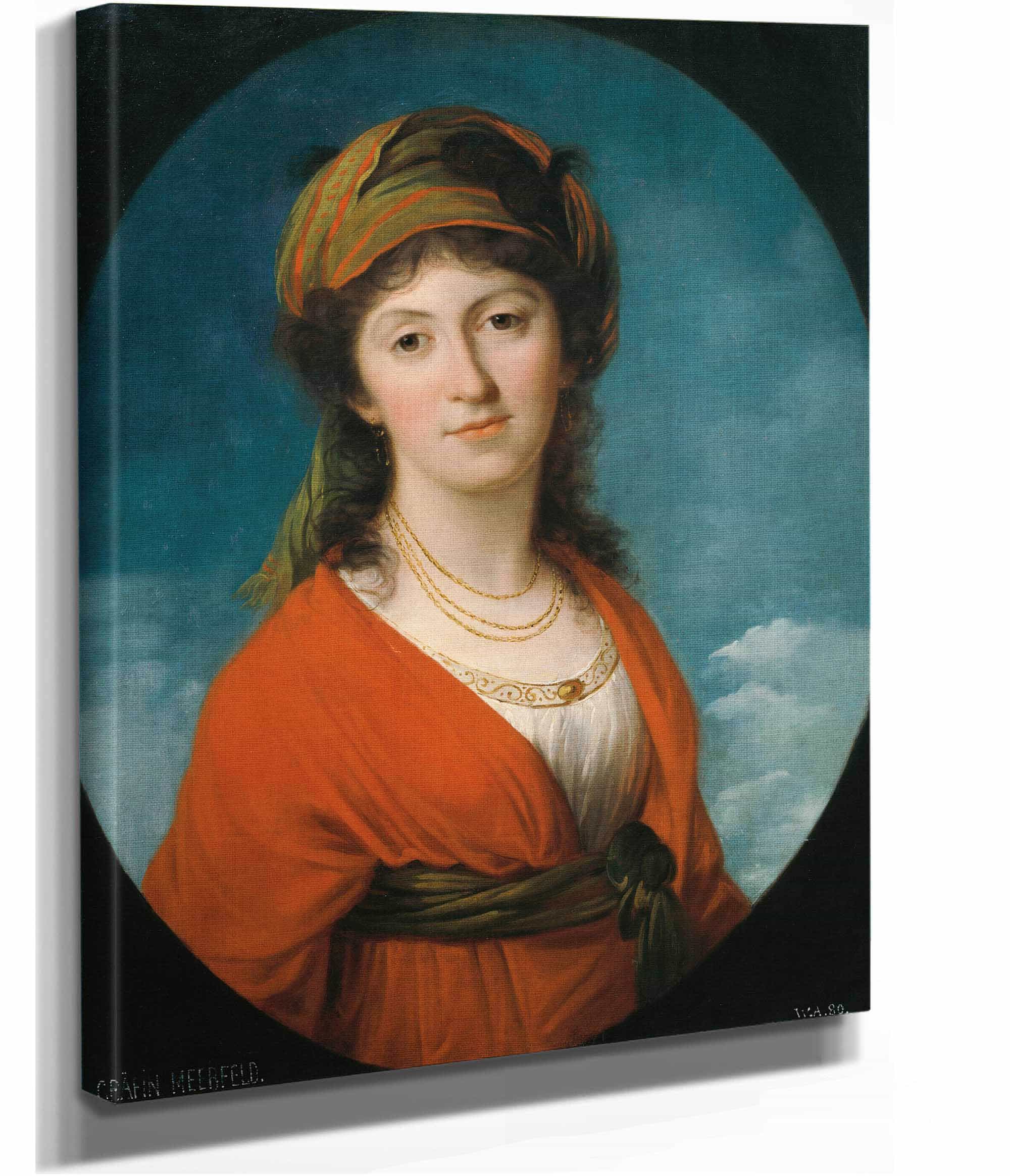 Marie Therese Grafin Meerfeld Geb Grafin Dietrichstein by Angelica Kauffmann - Image 2