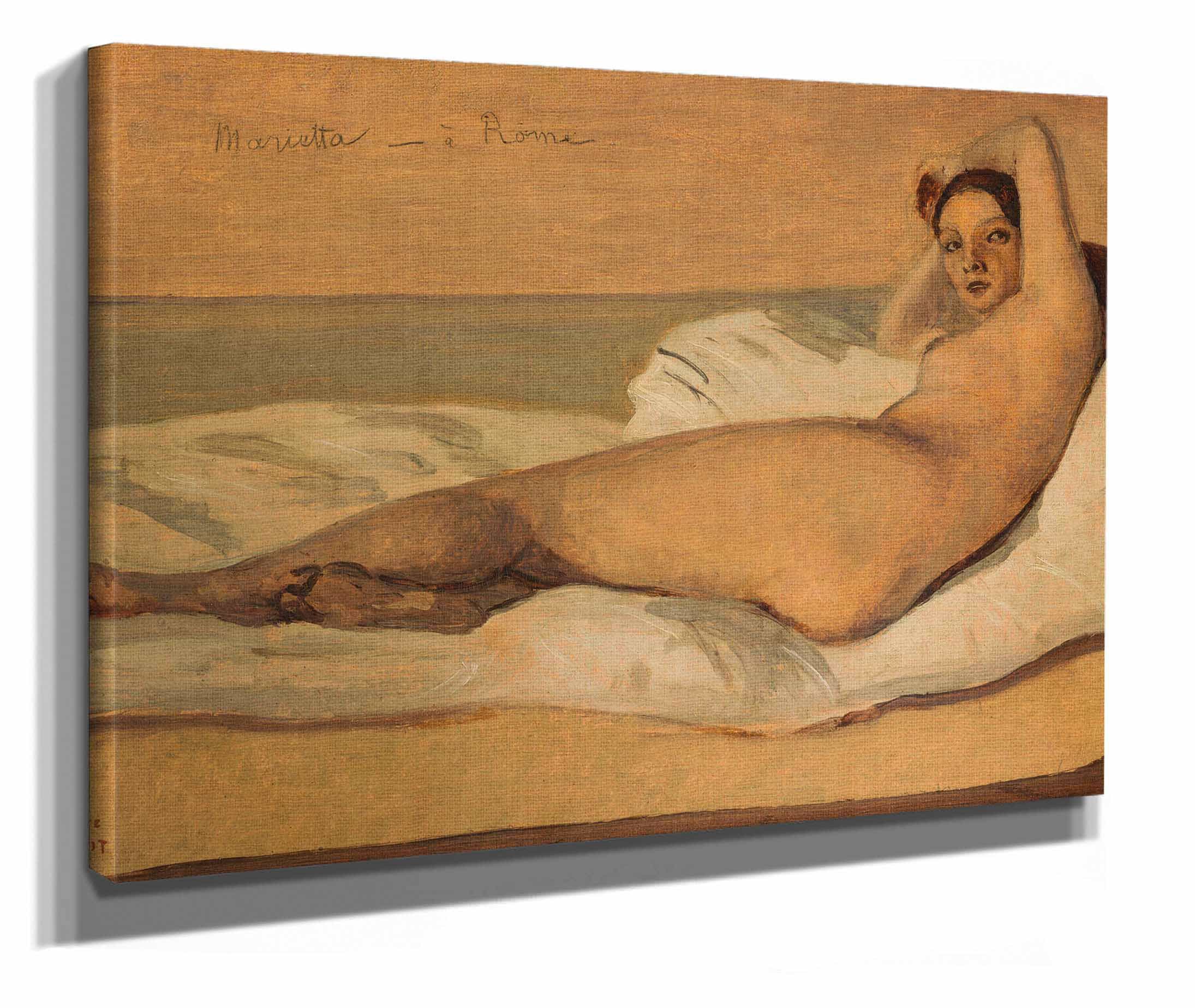 Marietta by Jean Baptiste Camille Corot - Image 2
