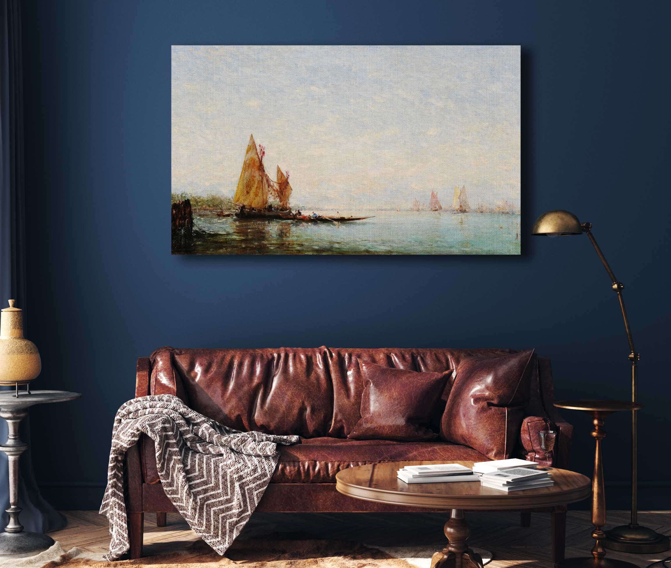 Marine Constantinople Before by Felix Ziem - Image 4