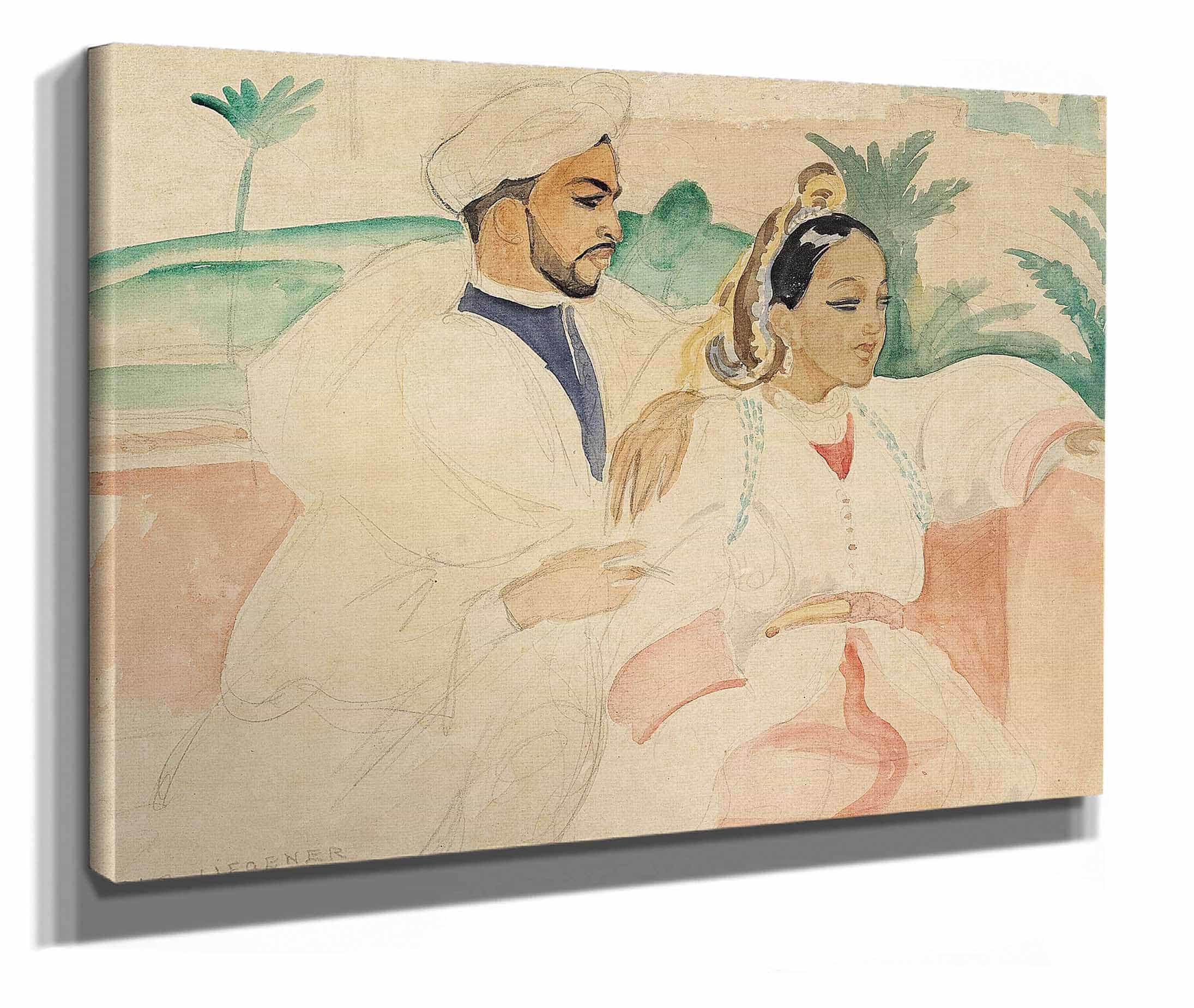 Marokkansk Par by Gerda Wegener - Image 2
