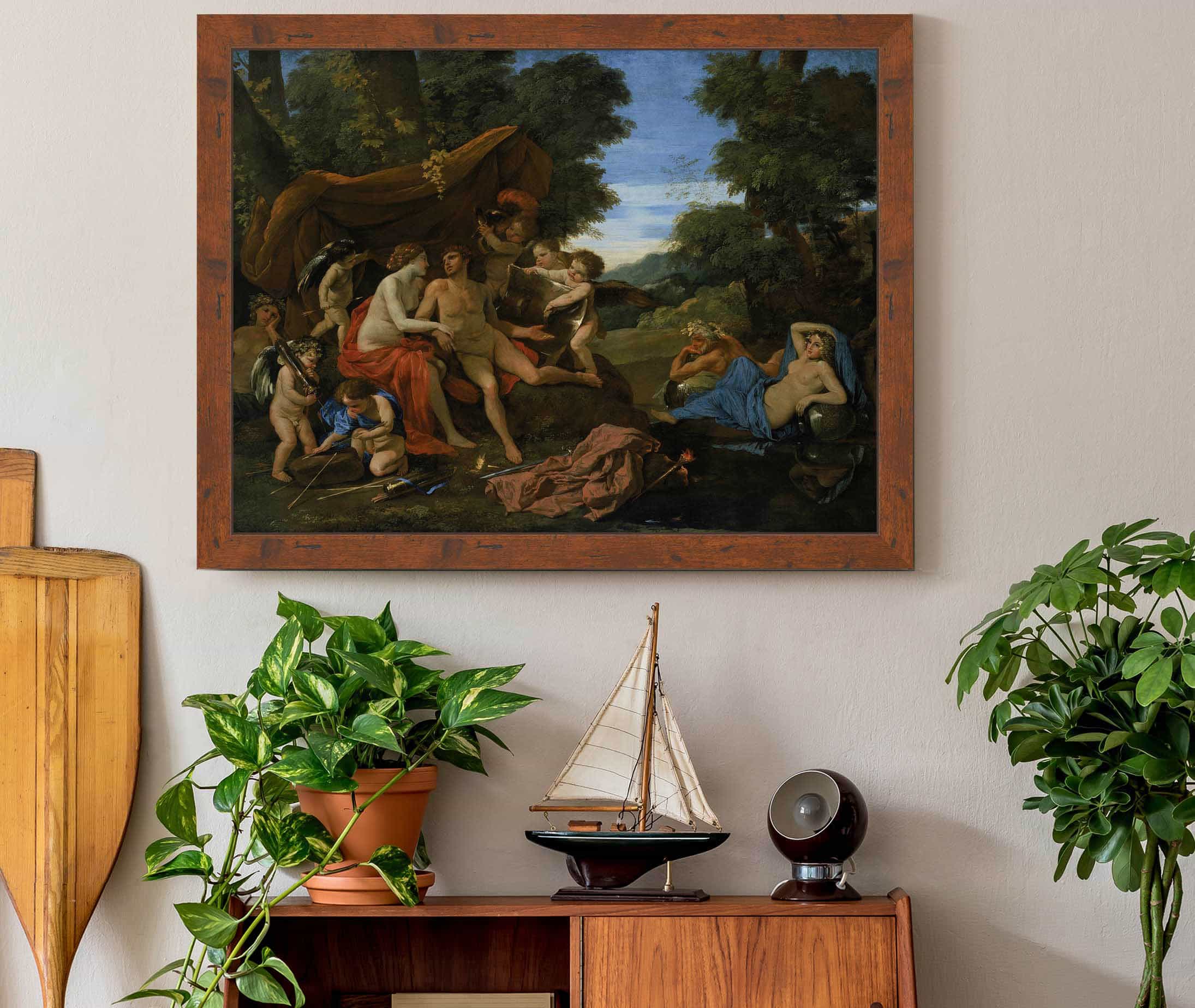 Mars And Venus by Nicolas Poussin - Image 3