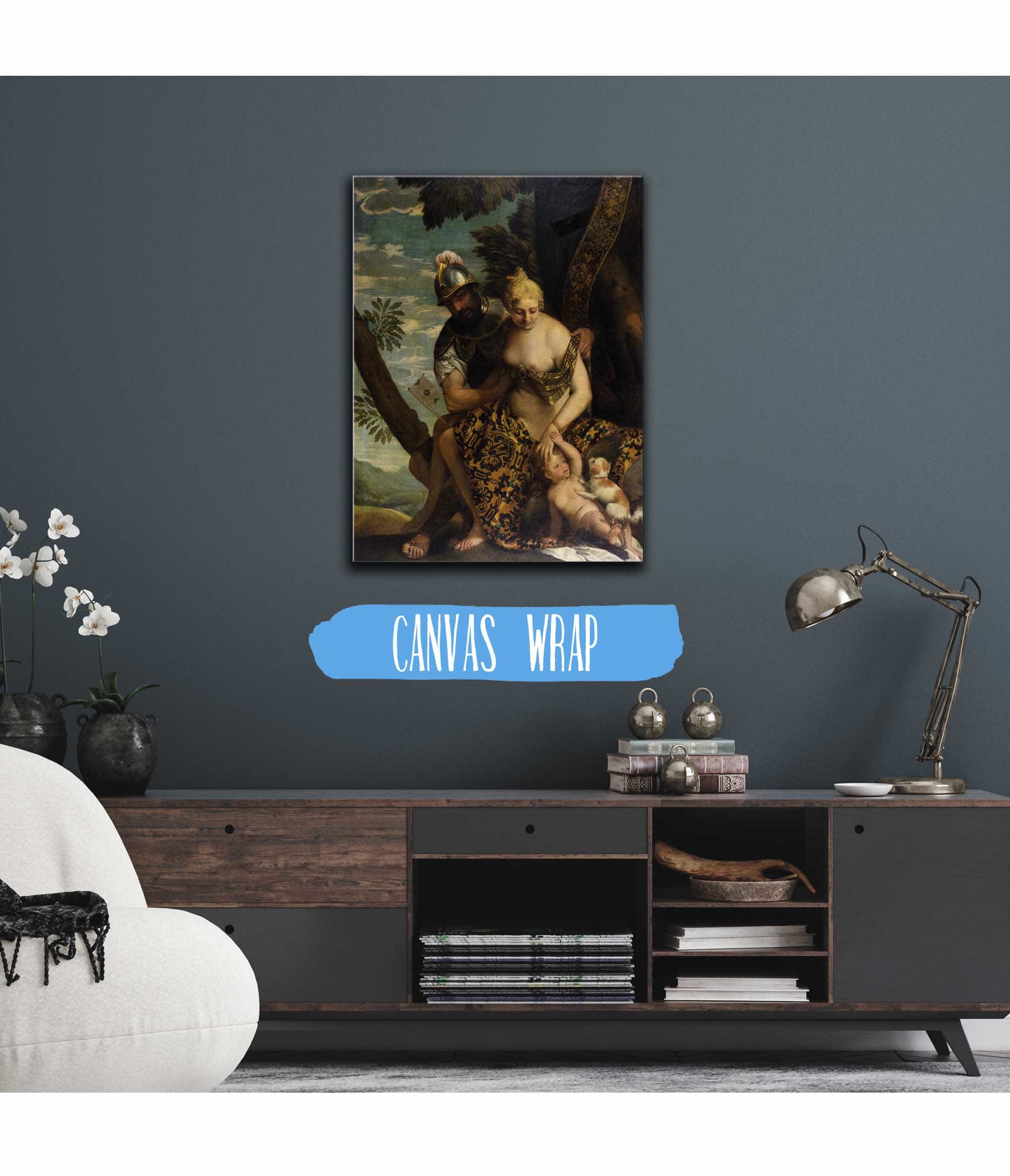 Mars And Venus by Paolo Veronese - Image 3