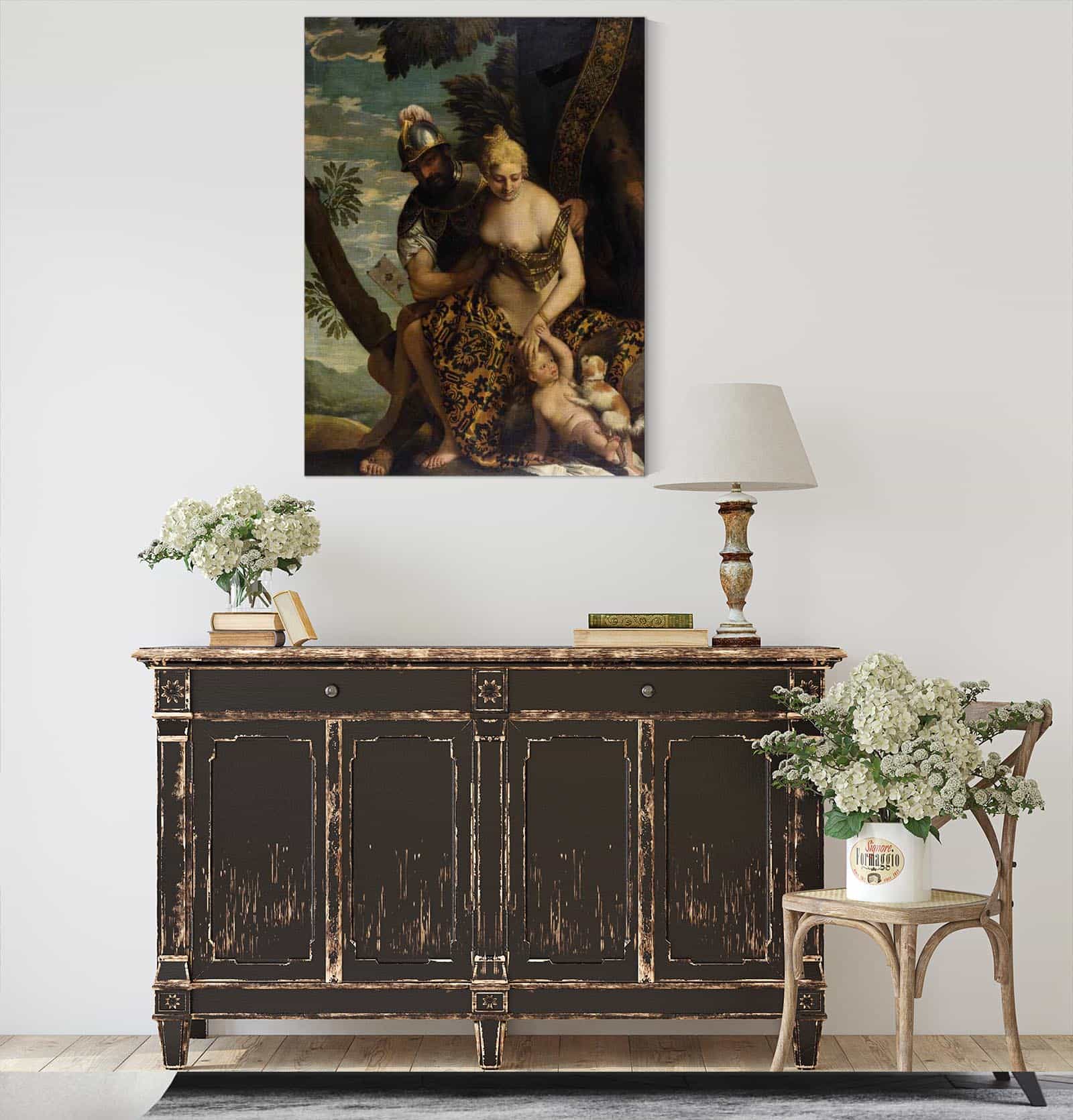 Mars And Venus by Paolo Veronese - Image 4